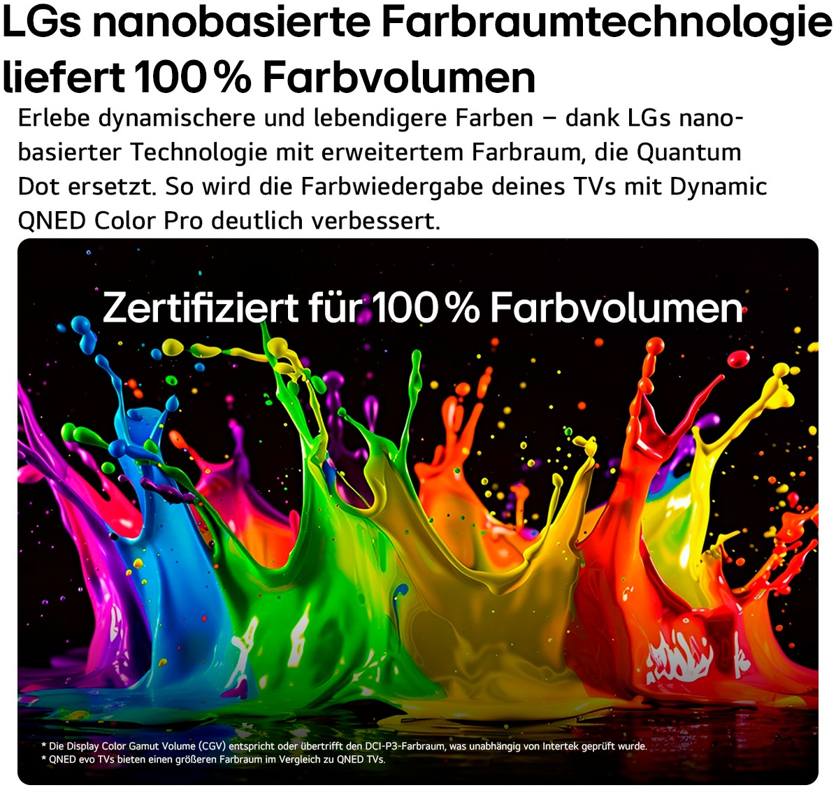 LG QNED-Fernseher »100QNED87B6« 253 cm/100 ″ Smart-TV