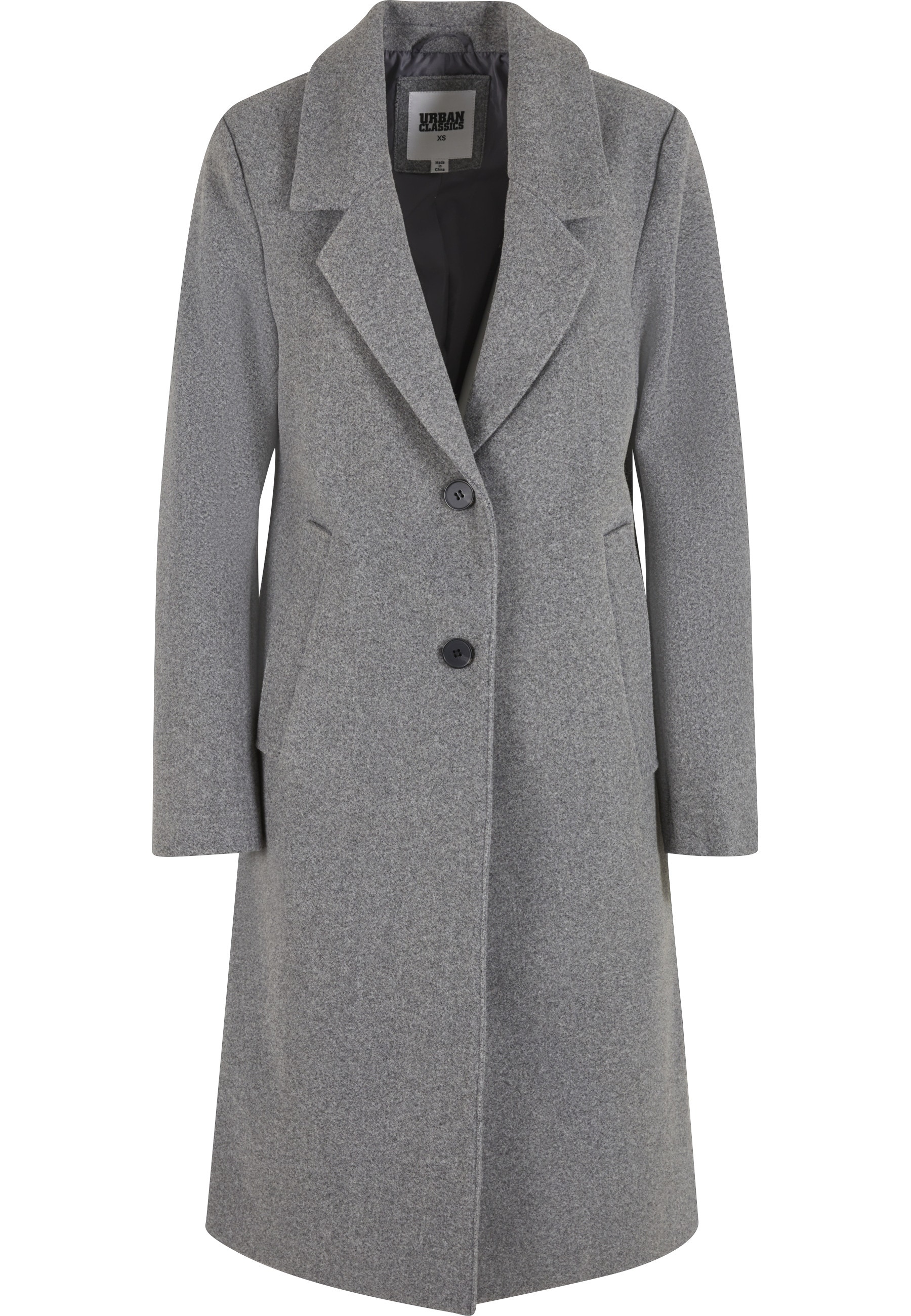 URBAN CLASSICS Winterjacke "Urban Classics Ladies Basic Coat" 1 Stk. tlg. o günstig online kaufen