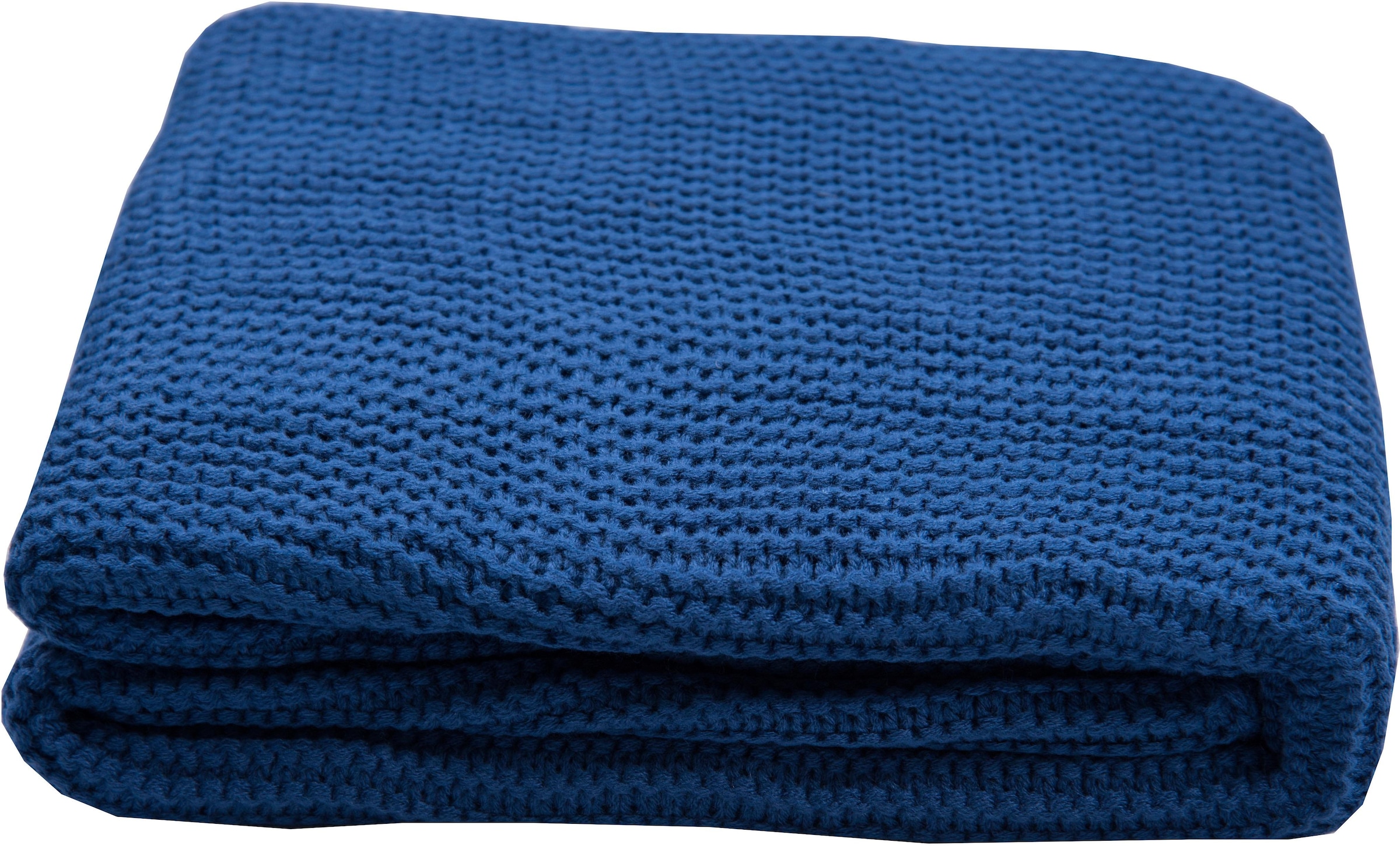 schön, HOME TAILOR BAUR Kuscheldecke Plaid TOM »Plain Knit«, Zeitlos |