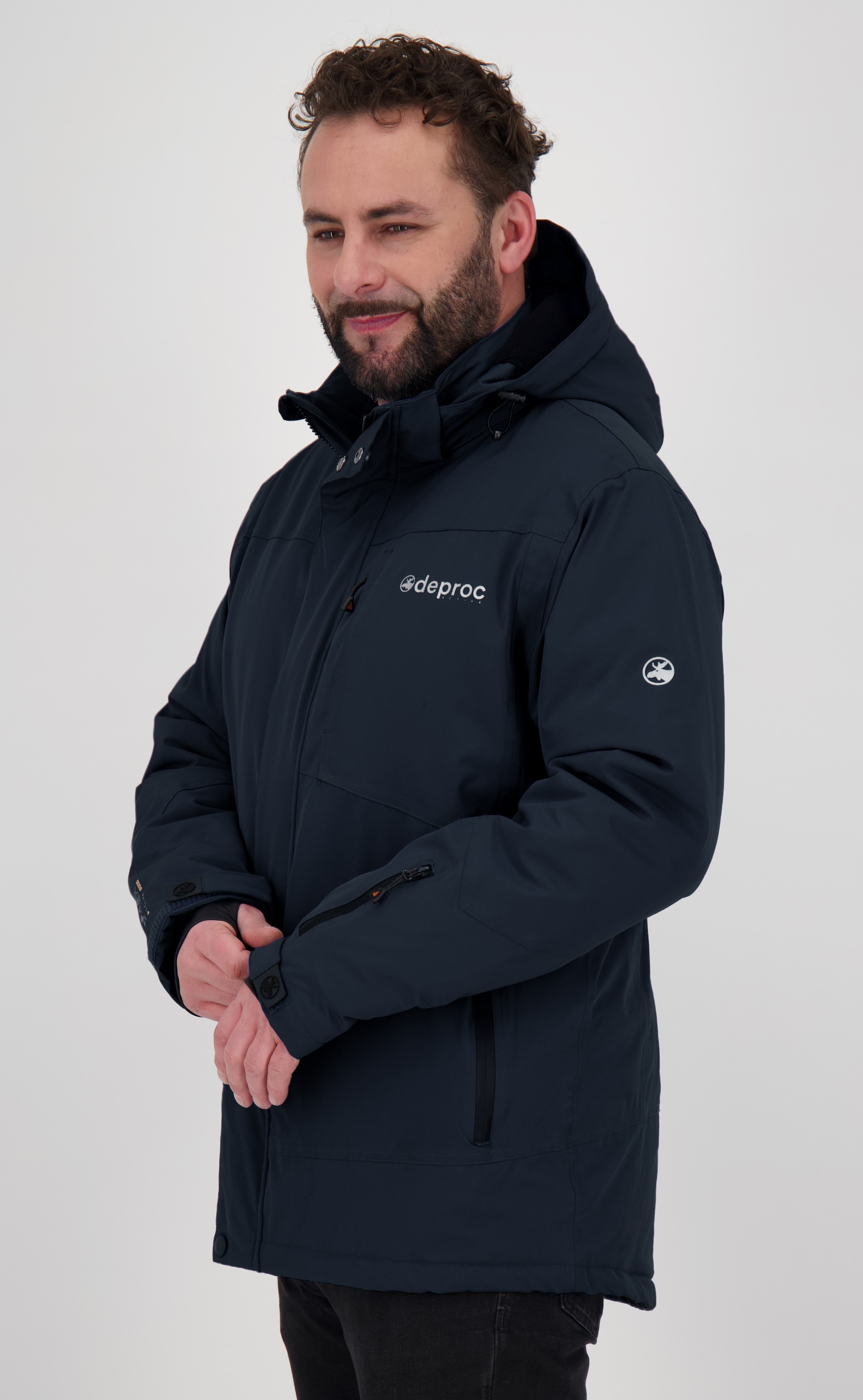 DEPROC Active Winterjacke »MONTREAL MEN«, auch in Großen Größen erhältlich