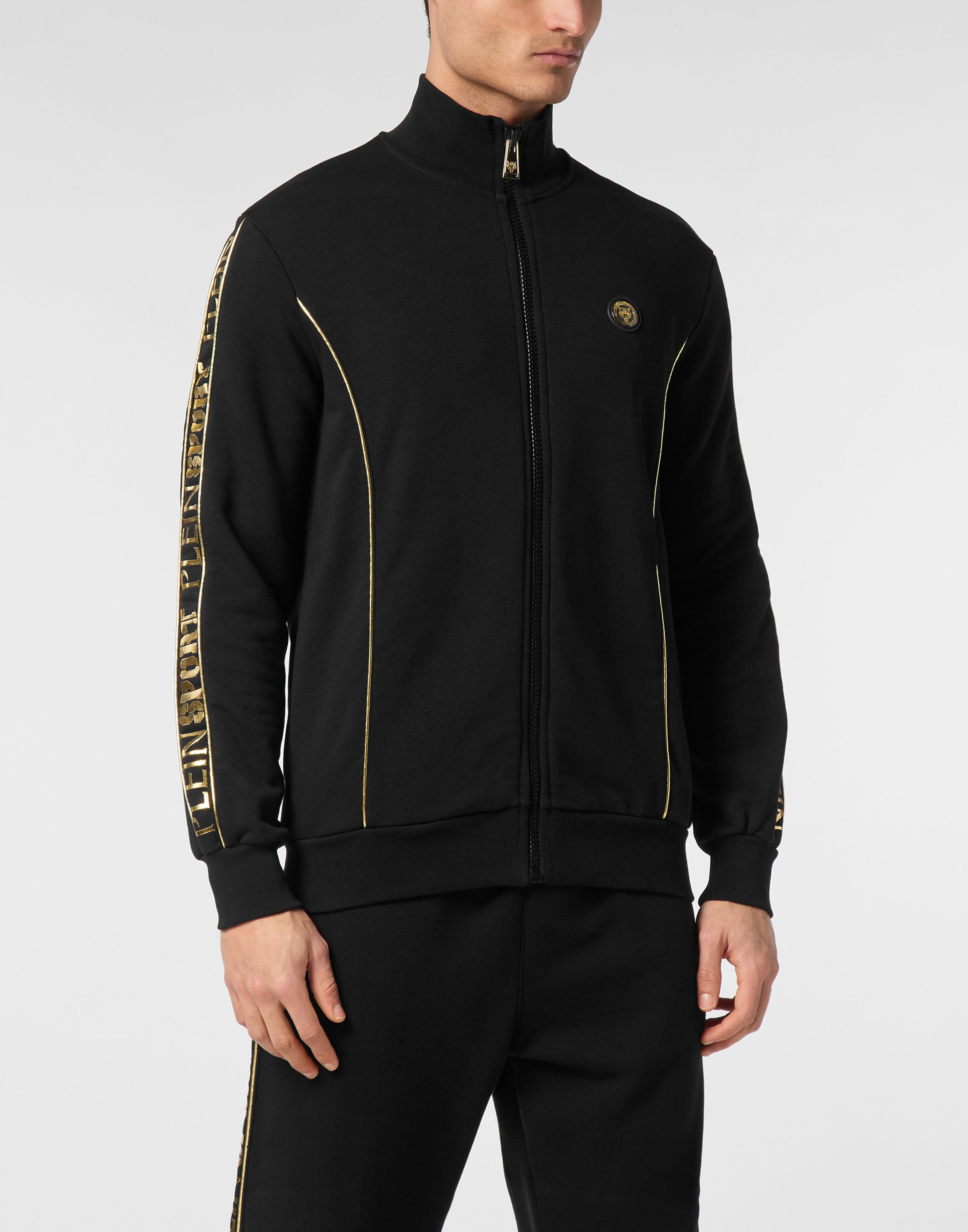 PLEIN SPORT Yoga-Sweatjacke »Tracksuit Sweatshirt Laminated«