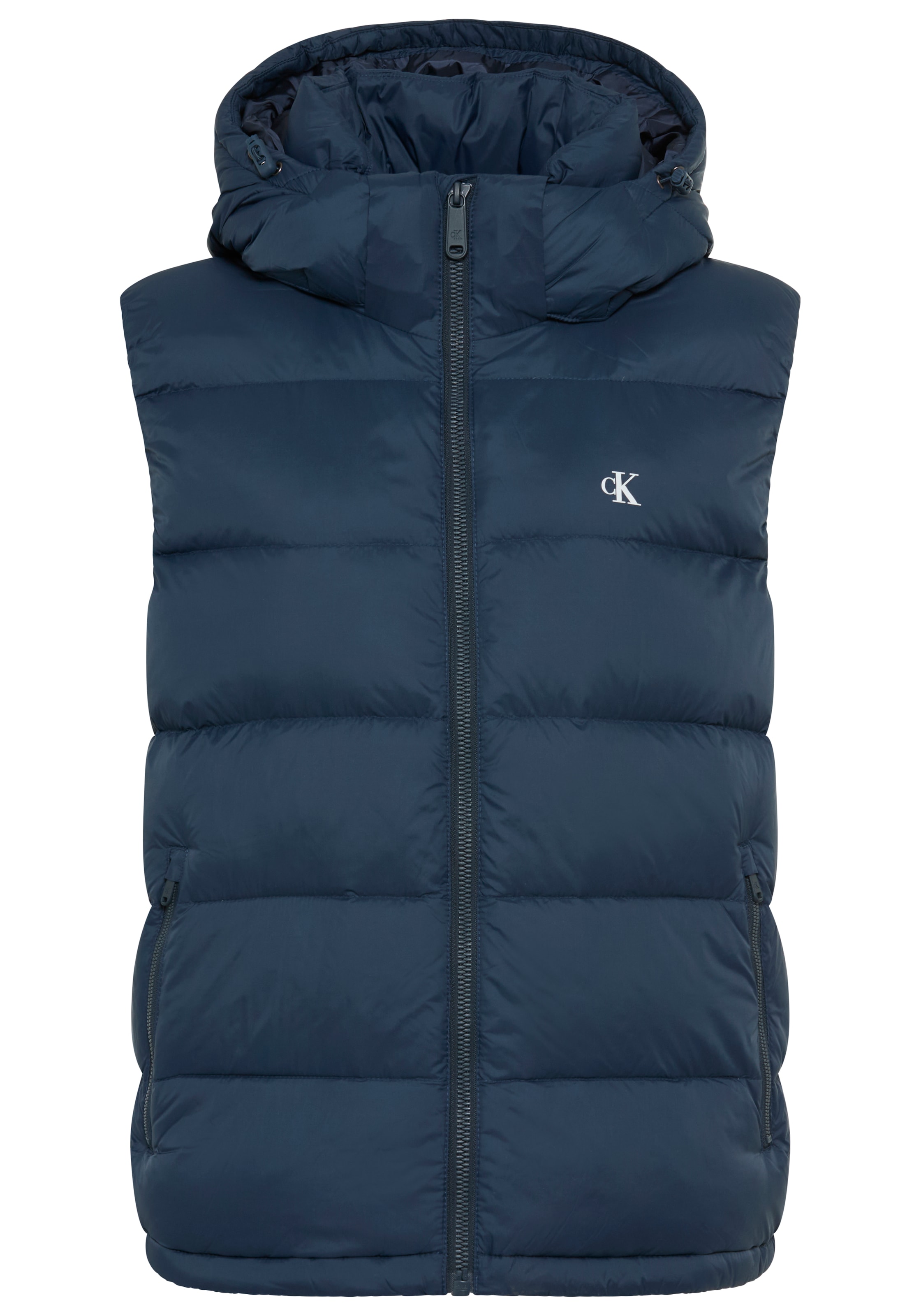 Calvin Klein Jeans Steppweste, Kapuze, Regular Fit, warm wattiert günstig online kaufen