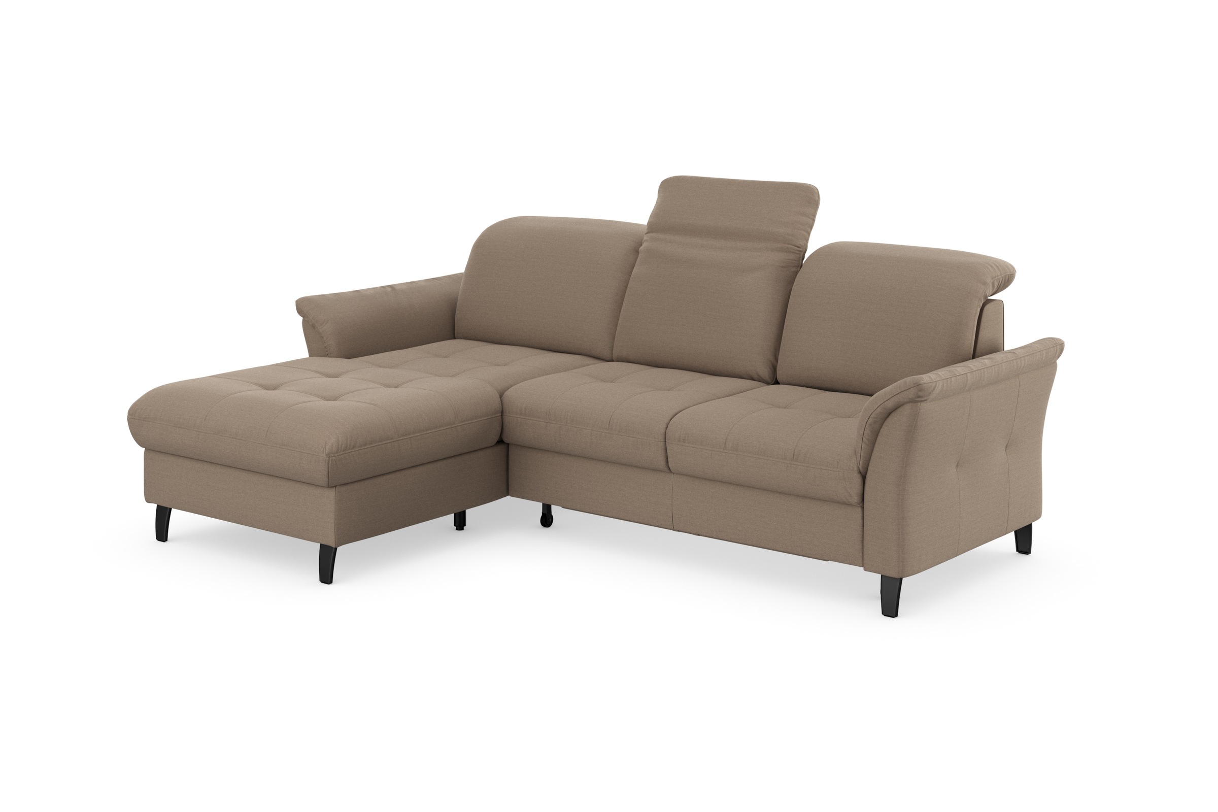 Thumbnail - sit&more Ecksofa "Maggiore L-Form" wahlweise mit Kopfteilverstellung, Bettfunktion und Bettkasten