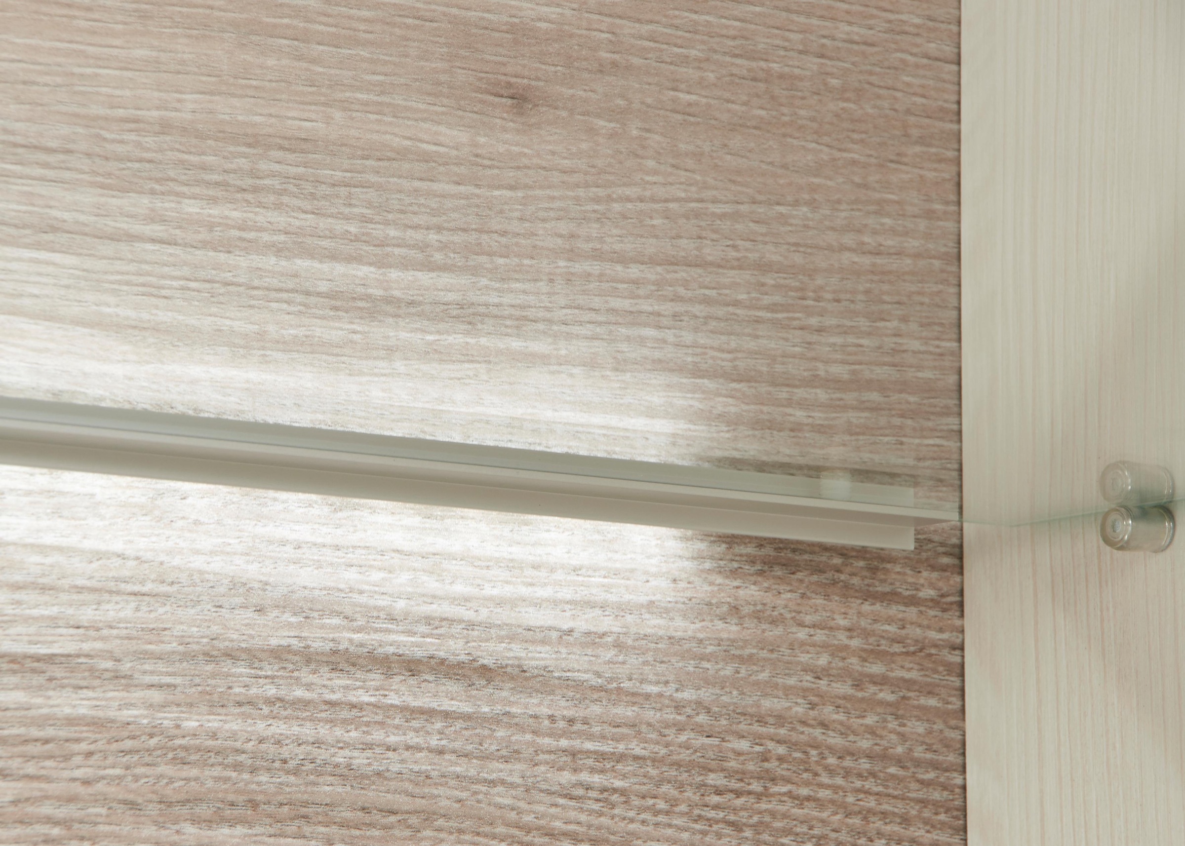 set one by Musterring Highboard »York«, Typ 56, mit Glastüren, Beleuchtung optional, B 184 cm