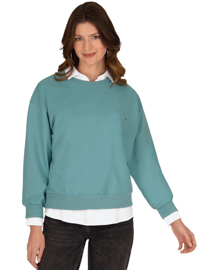 Trigema »TRIGEMA Sweatshirt BAUR Dünnes bestellen Sweatshirt« für |