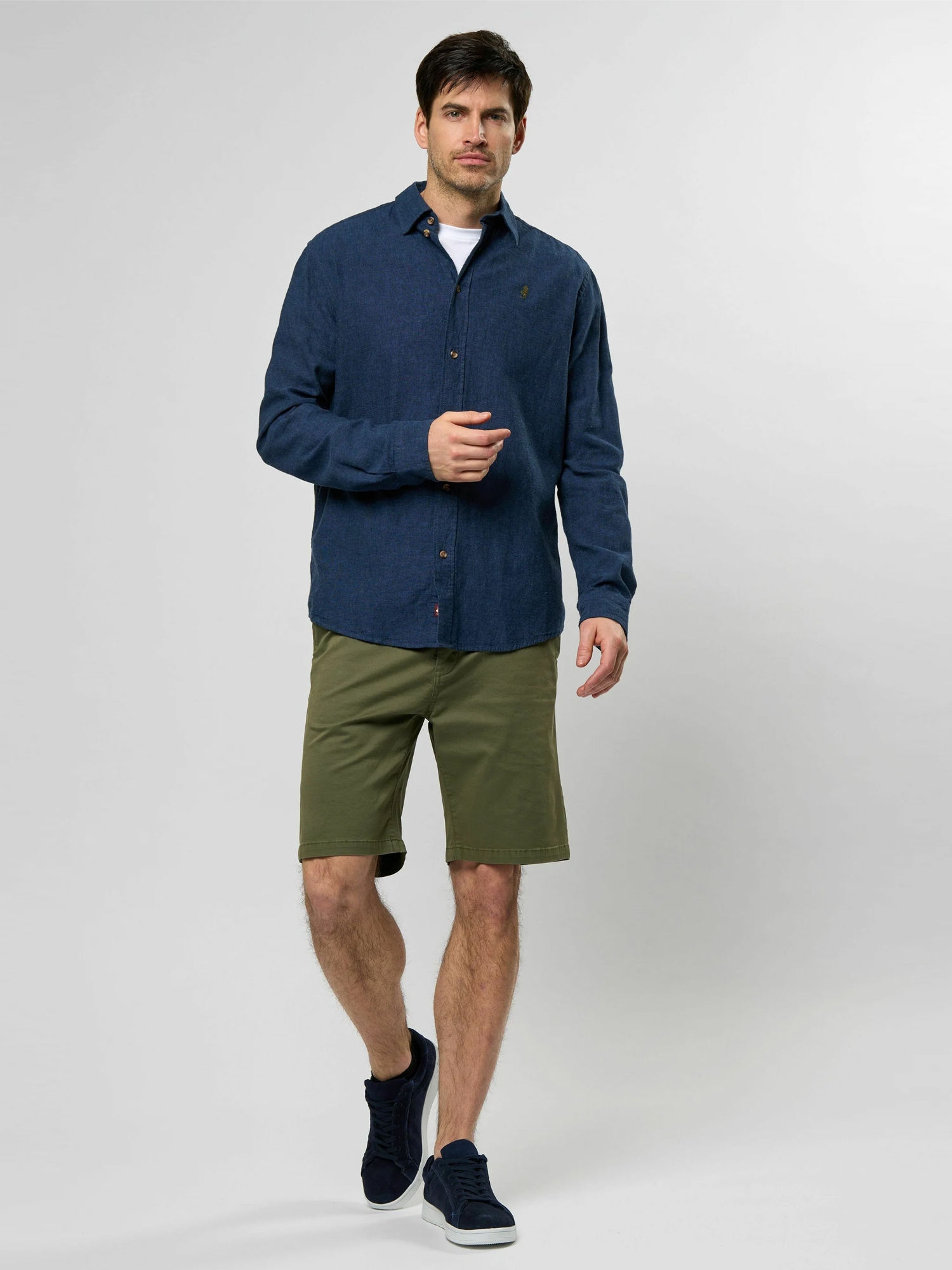 MCS Langarmhemd »MCS shirt Dean«