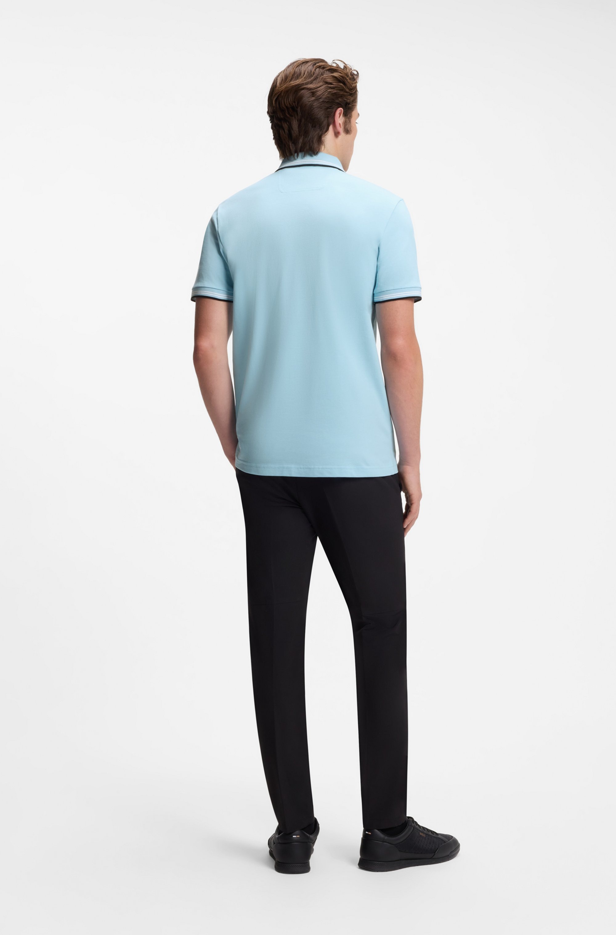 BOSS GREEN Poloshirt »Paul Slim Fit Stretch-Baumwoll-Pique« mit Polokragen