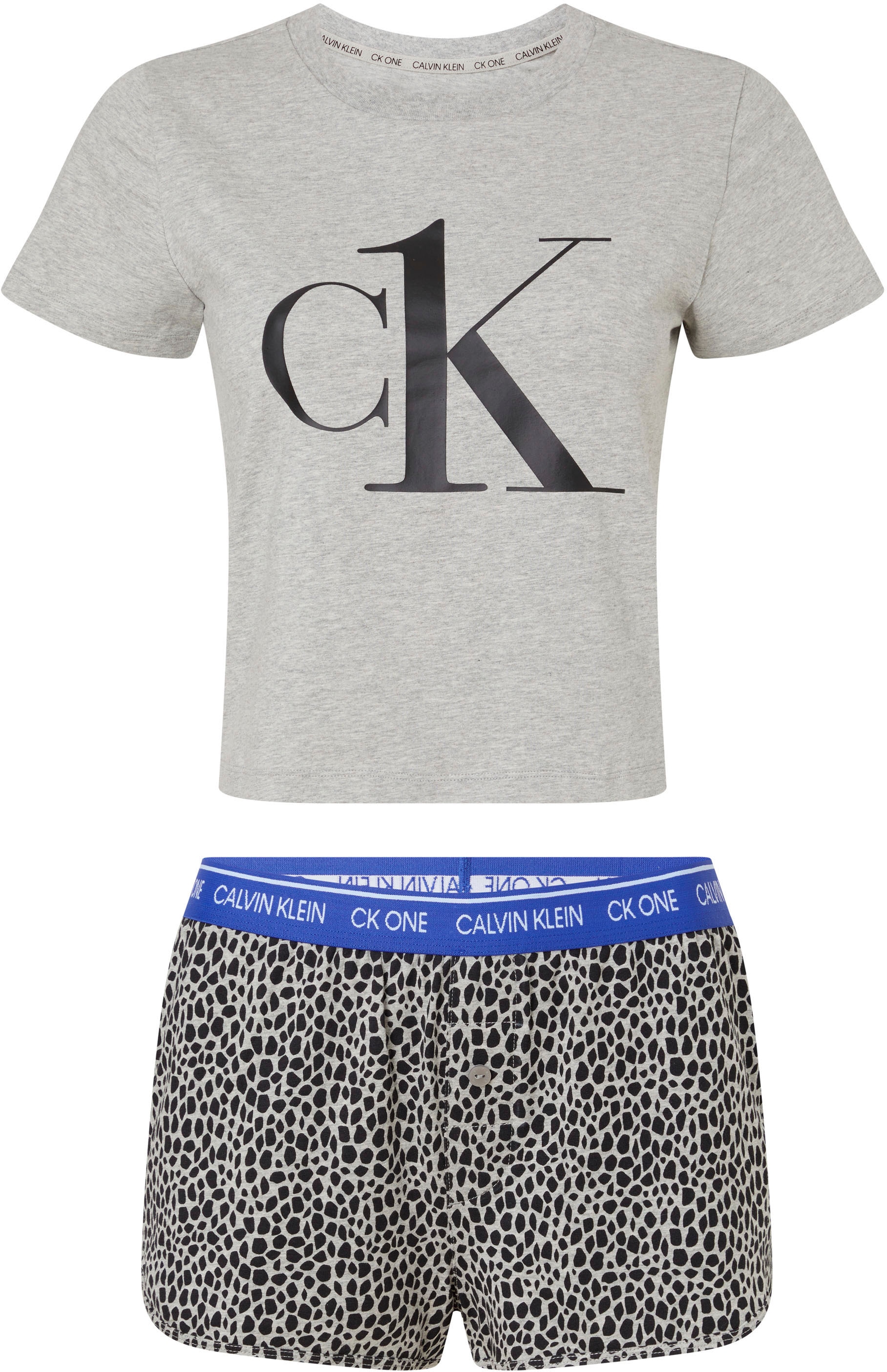 Calvin Klein Shorty »SHORT SET«, Print mit für CK Logo-Monogramm (2 tlg.), & ▷ BAUR 