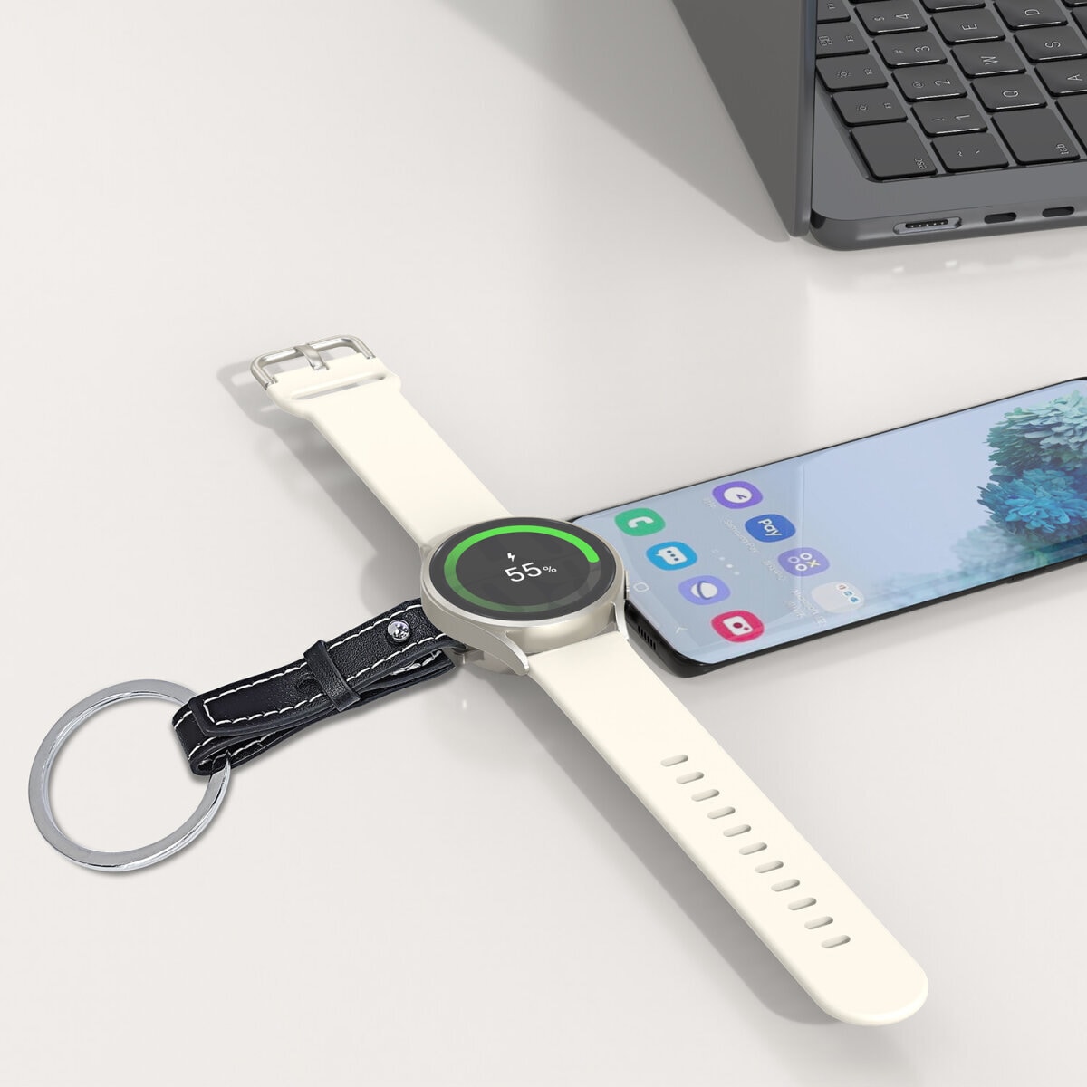 4smarts Wireless Charger »Wireless Charger für Samsung Watch«