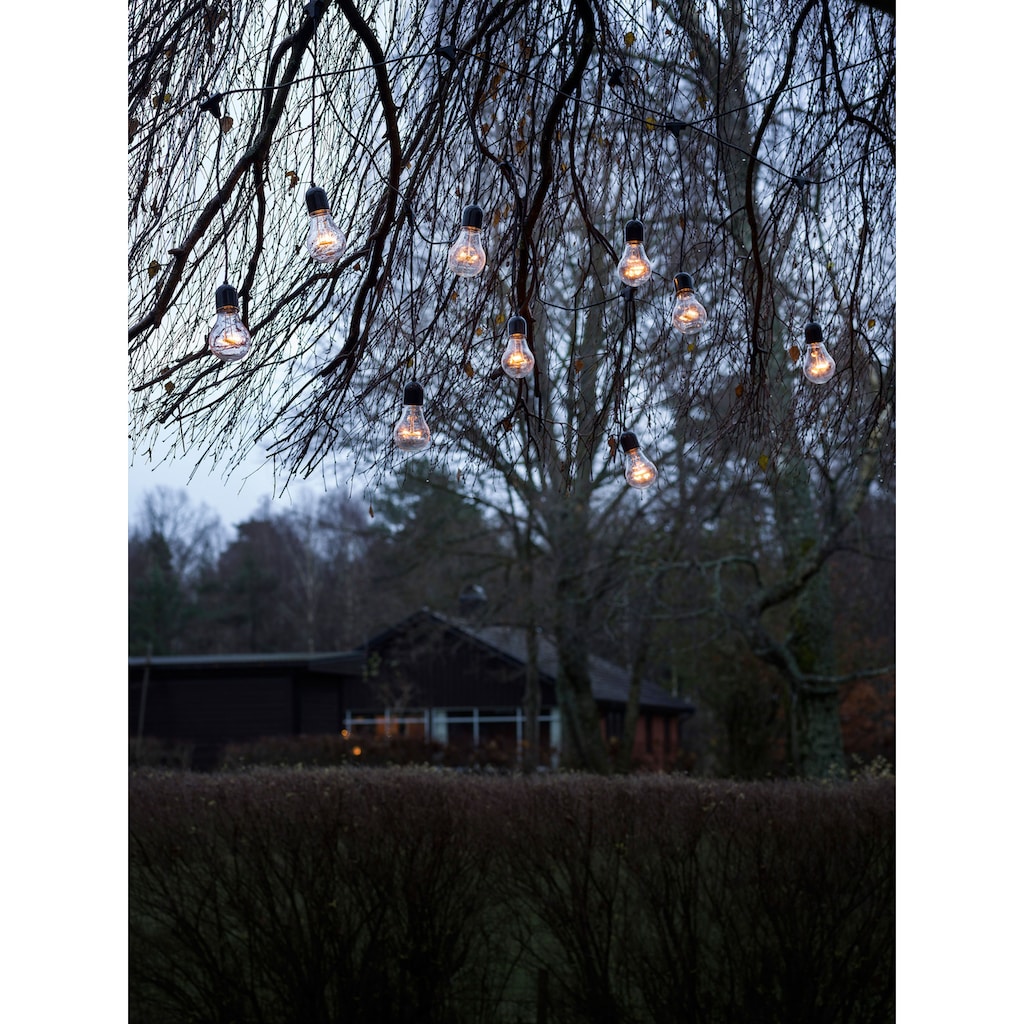 KONSTSMIDE LED-Lichterkette »Weihnachtsdeko aussen«, 10 St.-flammig