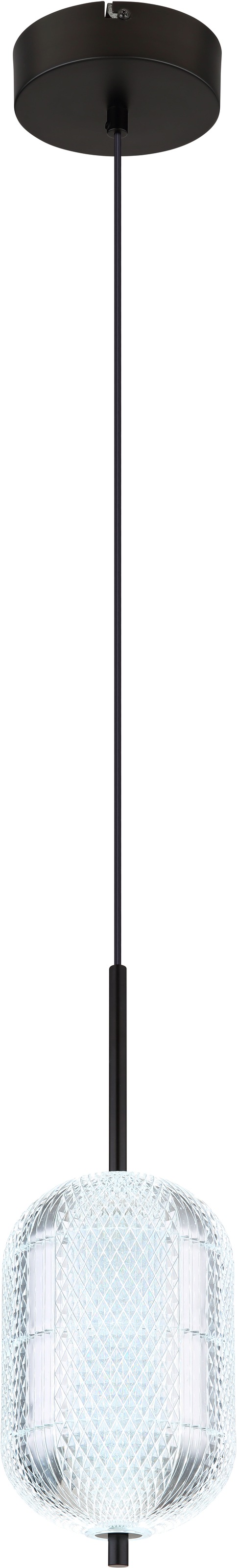 GLOBO LIGHTING LED Pendelleuchte »KURIUS«, Leuchtmittel LED-Modul | LED fest integriert, Hängelampe/Hängeleuchte/Wohnzimmer/Esstisch/elegant