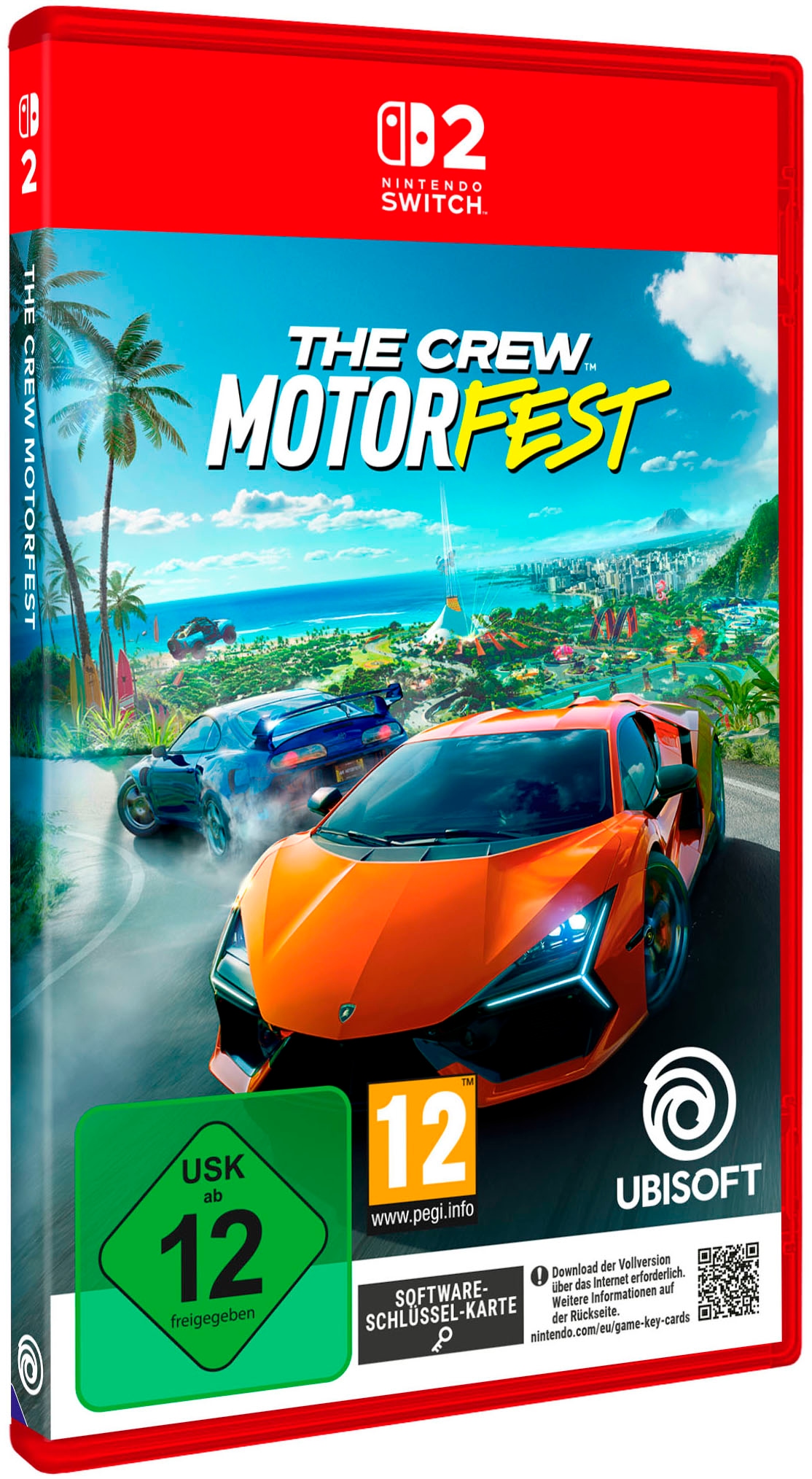 UBISOFT Spielesoftware "The Crew Motorfest", orange (ohne farbbezeichnung), Nintendo Switch 2, Spielesoftware