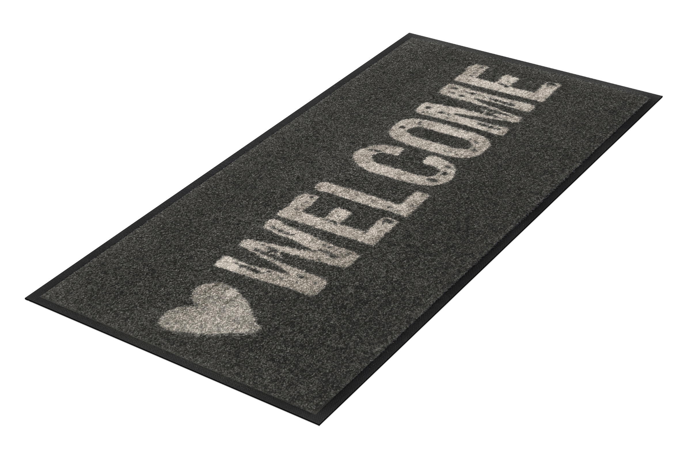 wash+dry by Kleen-Tex Läufer »Warmly Welcome«, rechteckig, 7 mm Höhe