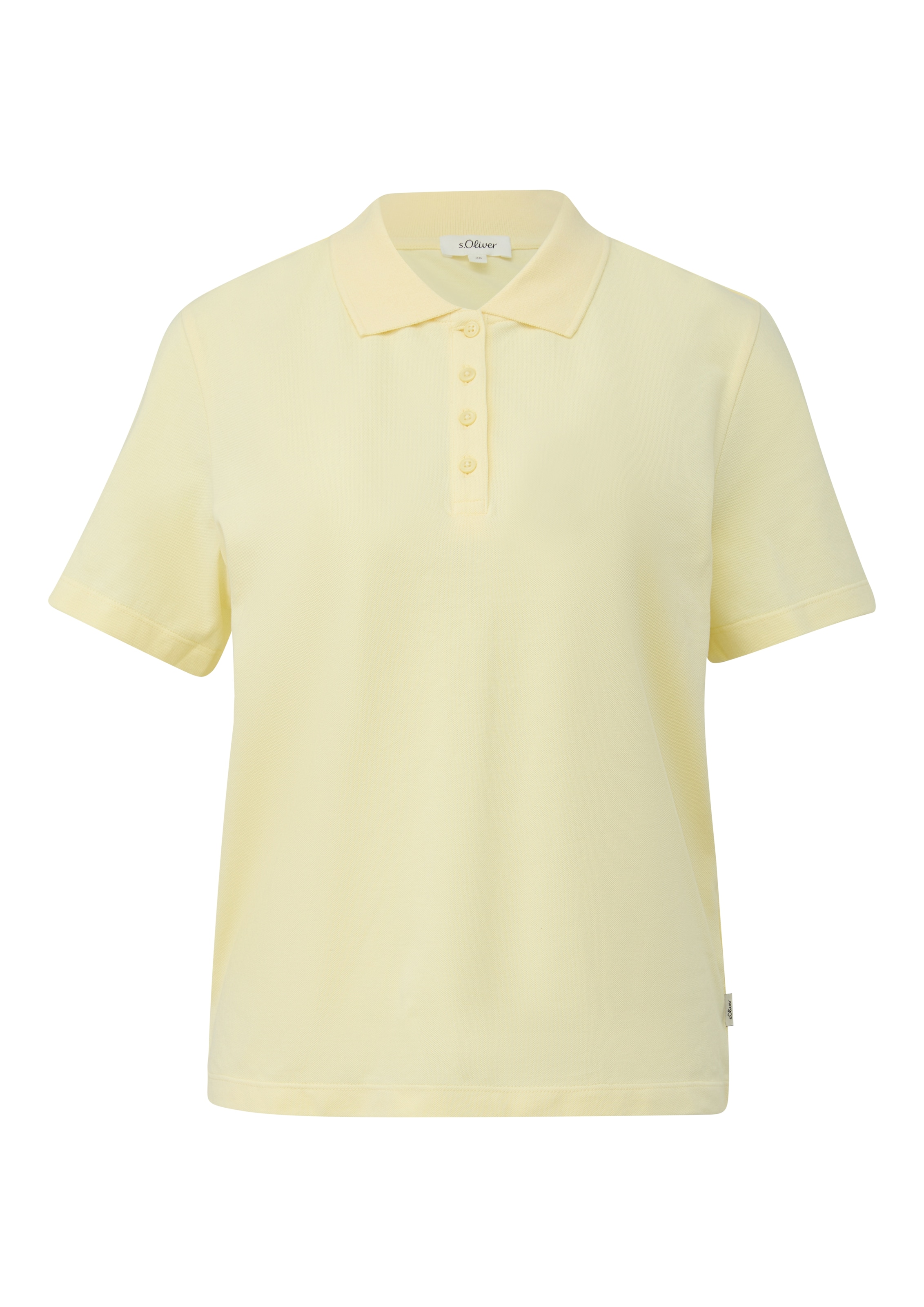 s.Oliver Poloshirt mit Piqué-Struktur