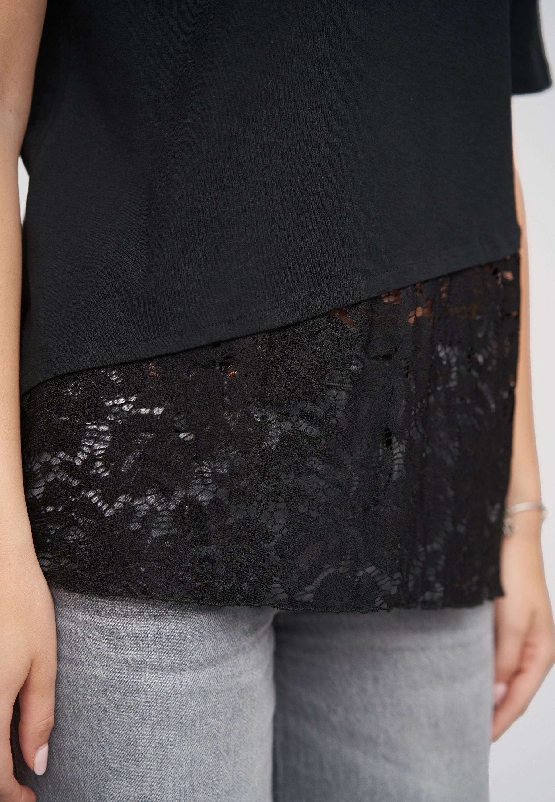 CLOUD 5IVE T-Shirt »CLOUD 5IVE Lace T-Shirt« 1