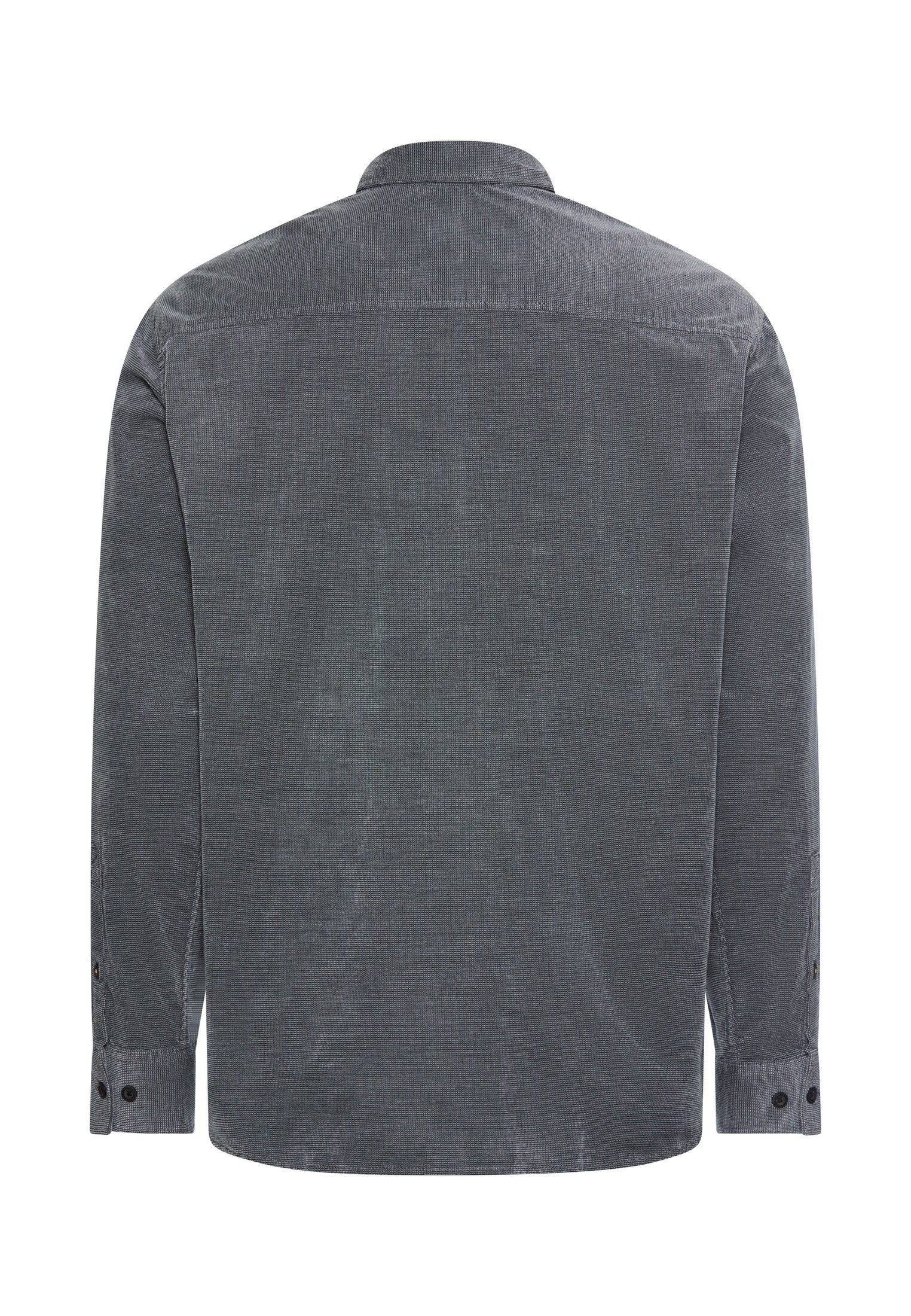 camel active Langarmhemd Cordhemd mit Button-Down-Kragen und Knopfleiste