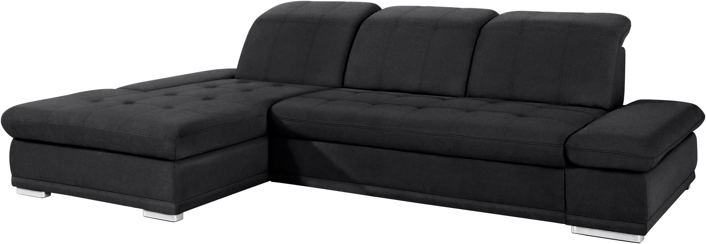 Thumbnail - COTTA Ecksofa "Holiday L-Form mit Sitztiefen-, Armteil- und Kopfteilverstellung", wahlweise mit Bettfunktion & Bettkaste...