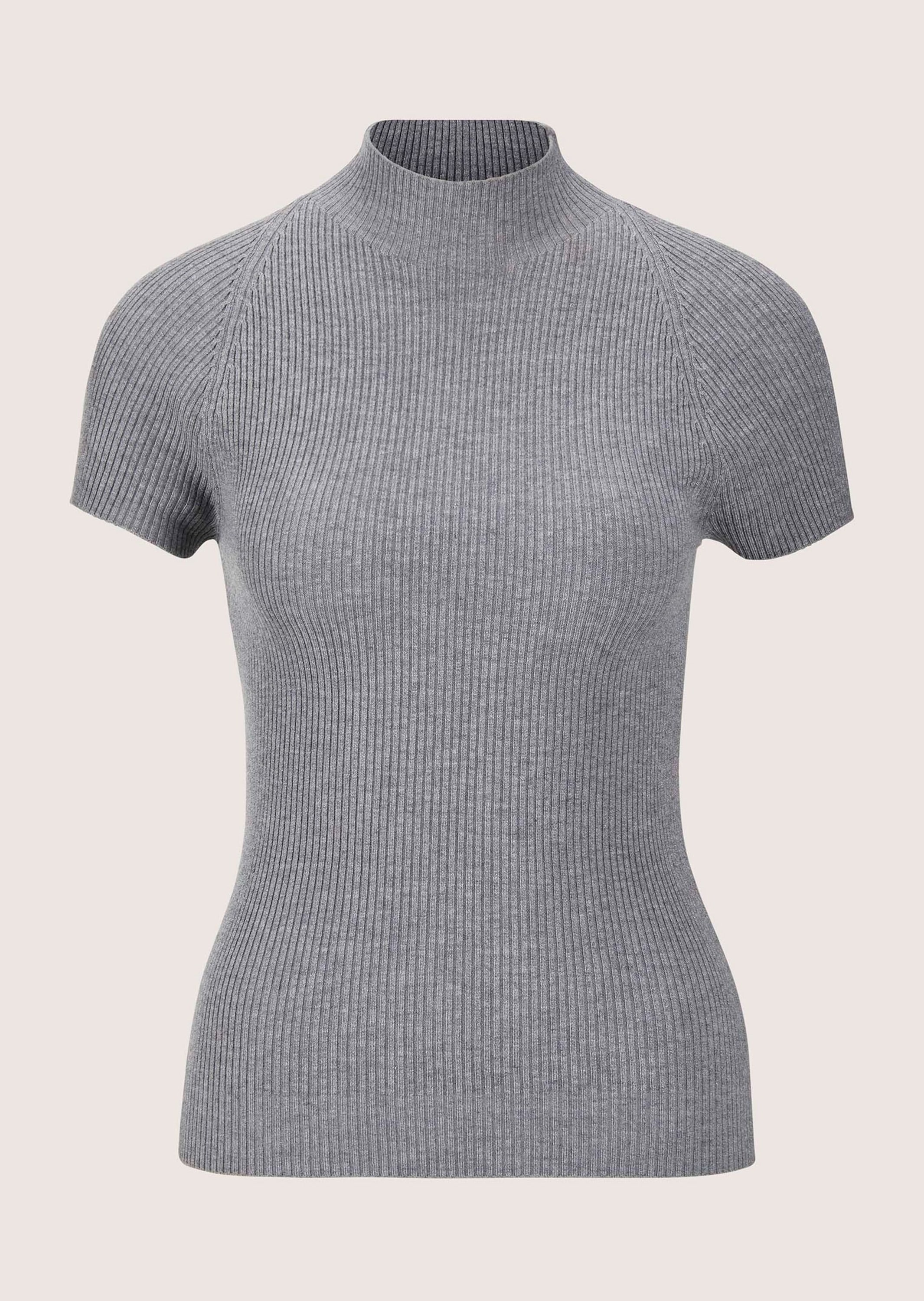 MADELEINE Longpullover "Strickoberteil Kurzarm-Pullover aus Strick" Pullove günstig online kaufen