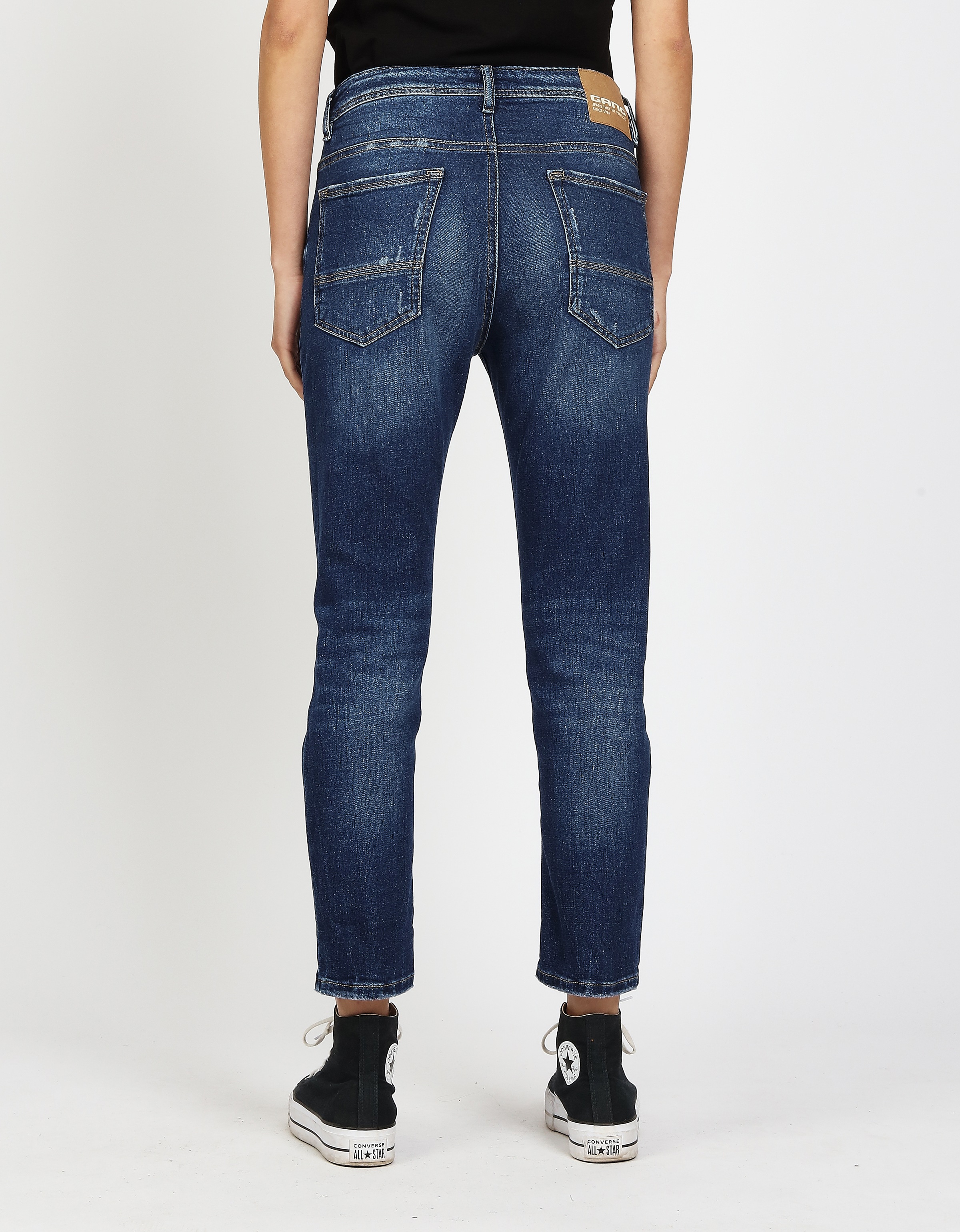 GANG Boyfriend-Jeans "94NICA CROPPED" mit geraden und verkürzten Beinverlau günstig online kaufen