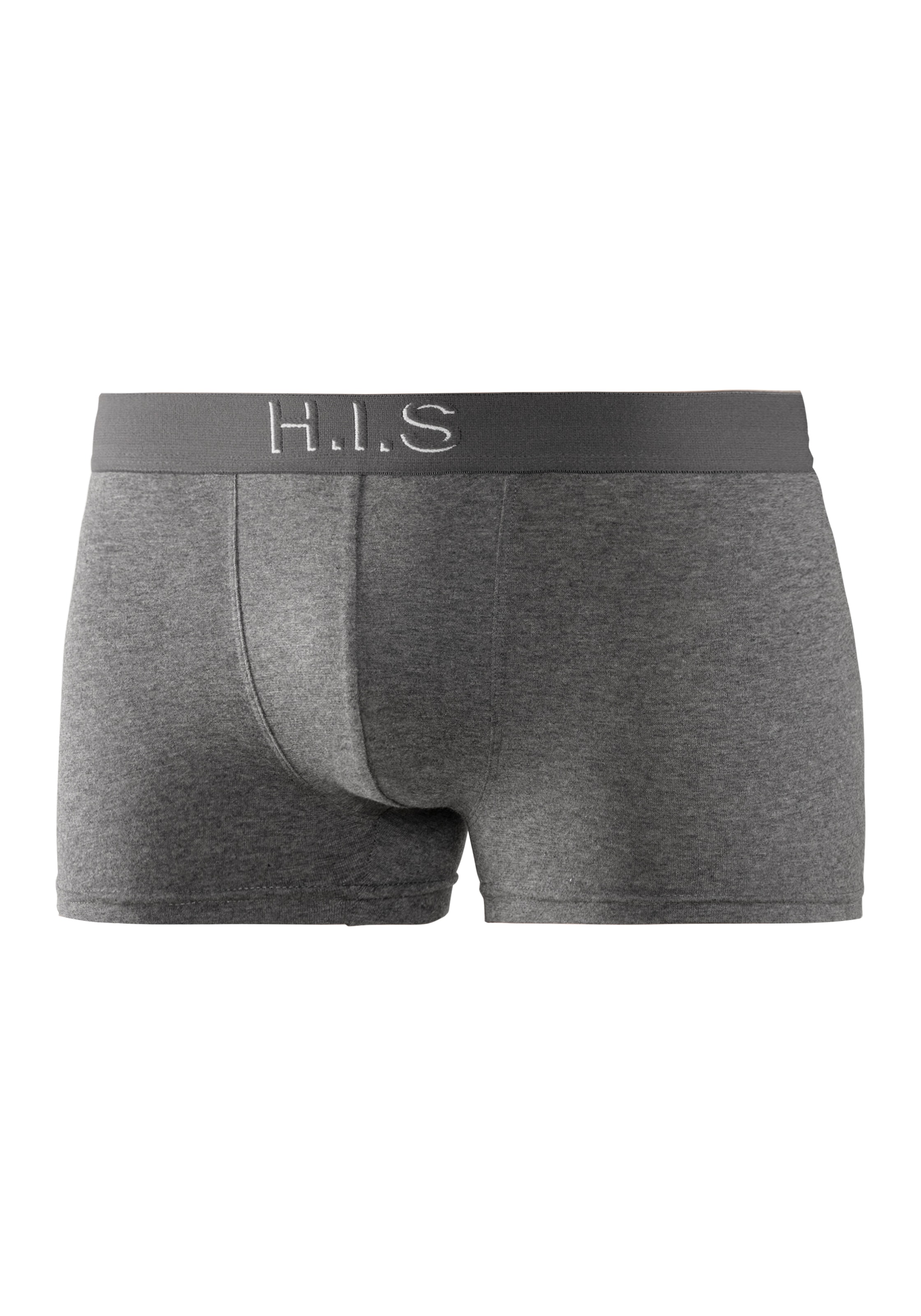 H.I.S Boxer, (Packung, 5 St.), Logo Webbund mit 3D Effekt