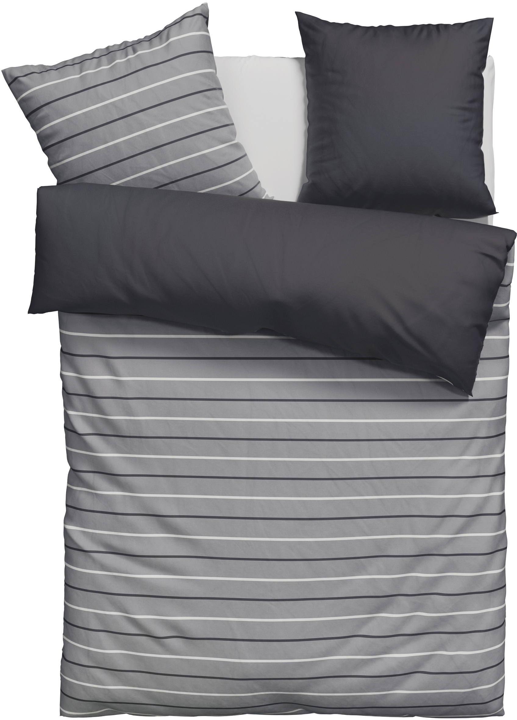 Bruno Banani Bettwäsche "Dana" 2 Stk. in Gr. 135x200 oder 155x220 cm, 100% günstig online kaufen