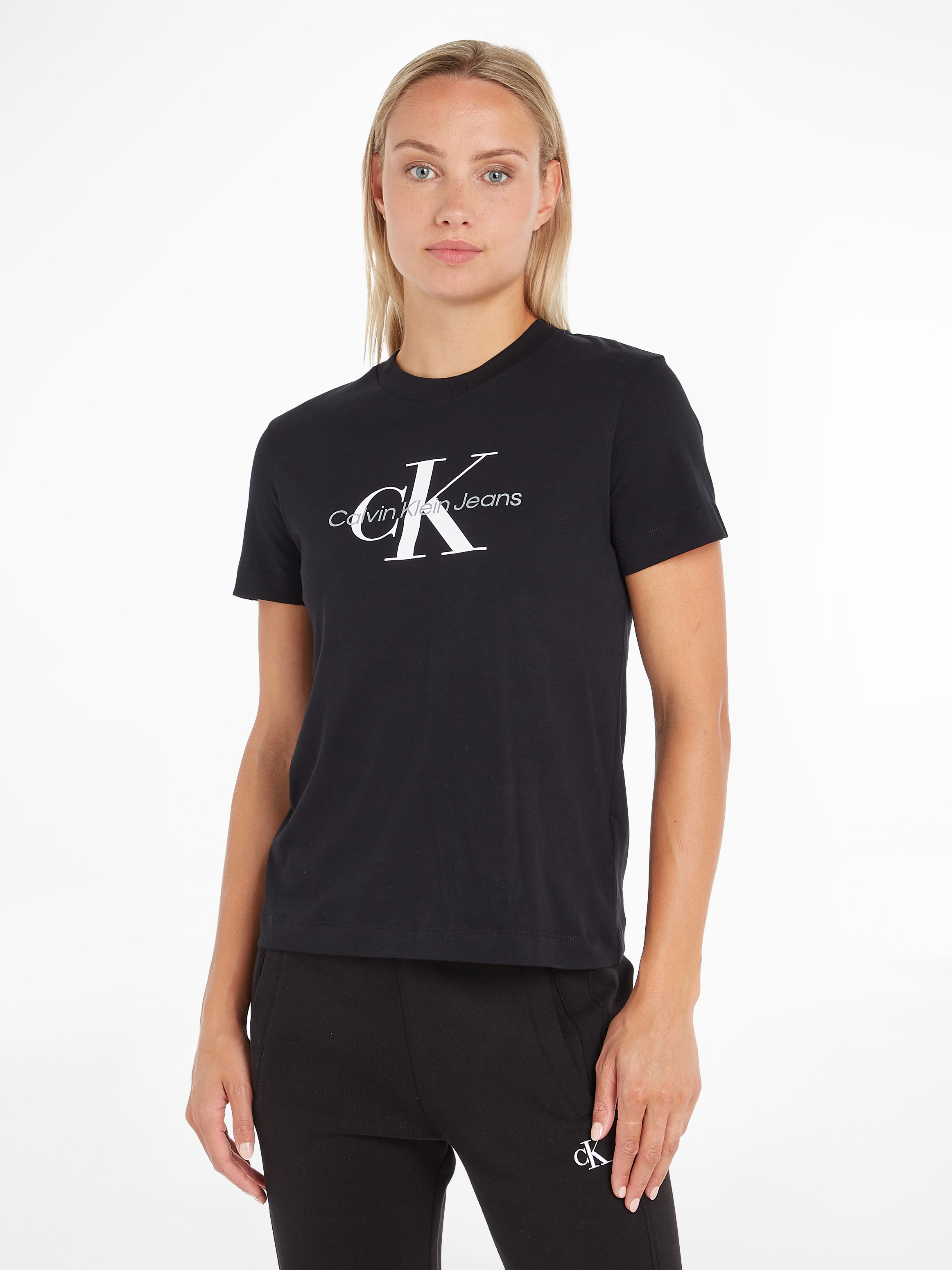 Calvin Klein Jeans Rundhalsshirt "CORE MONOGRAM REGULAR TEE", 1 Stk. mit Ca günstig online kaufen
