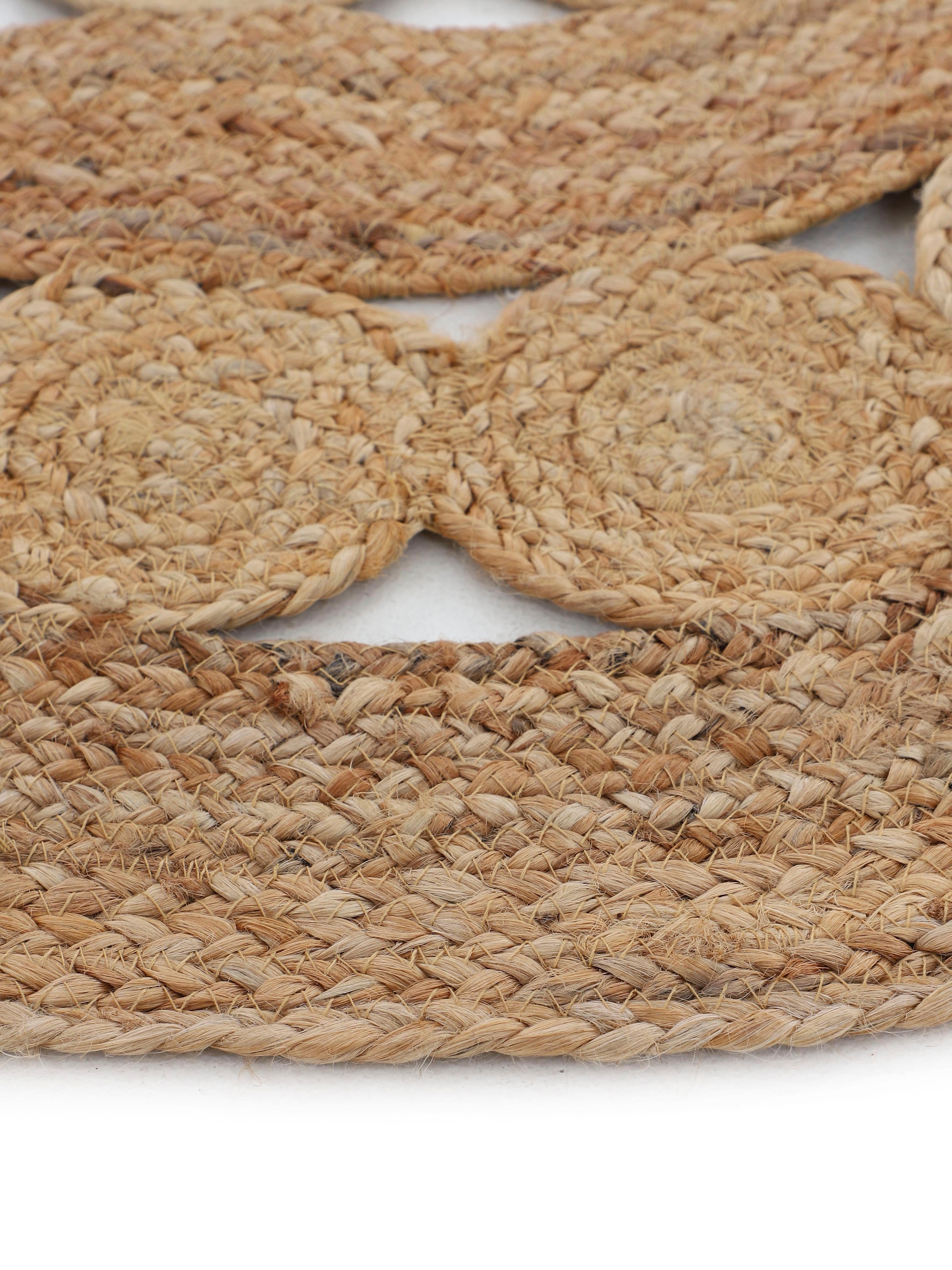 carpetfine Teppich »Juteteppich Dana«, rund, 5 mm Höhe