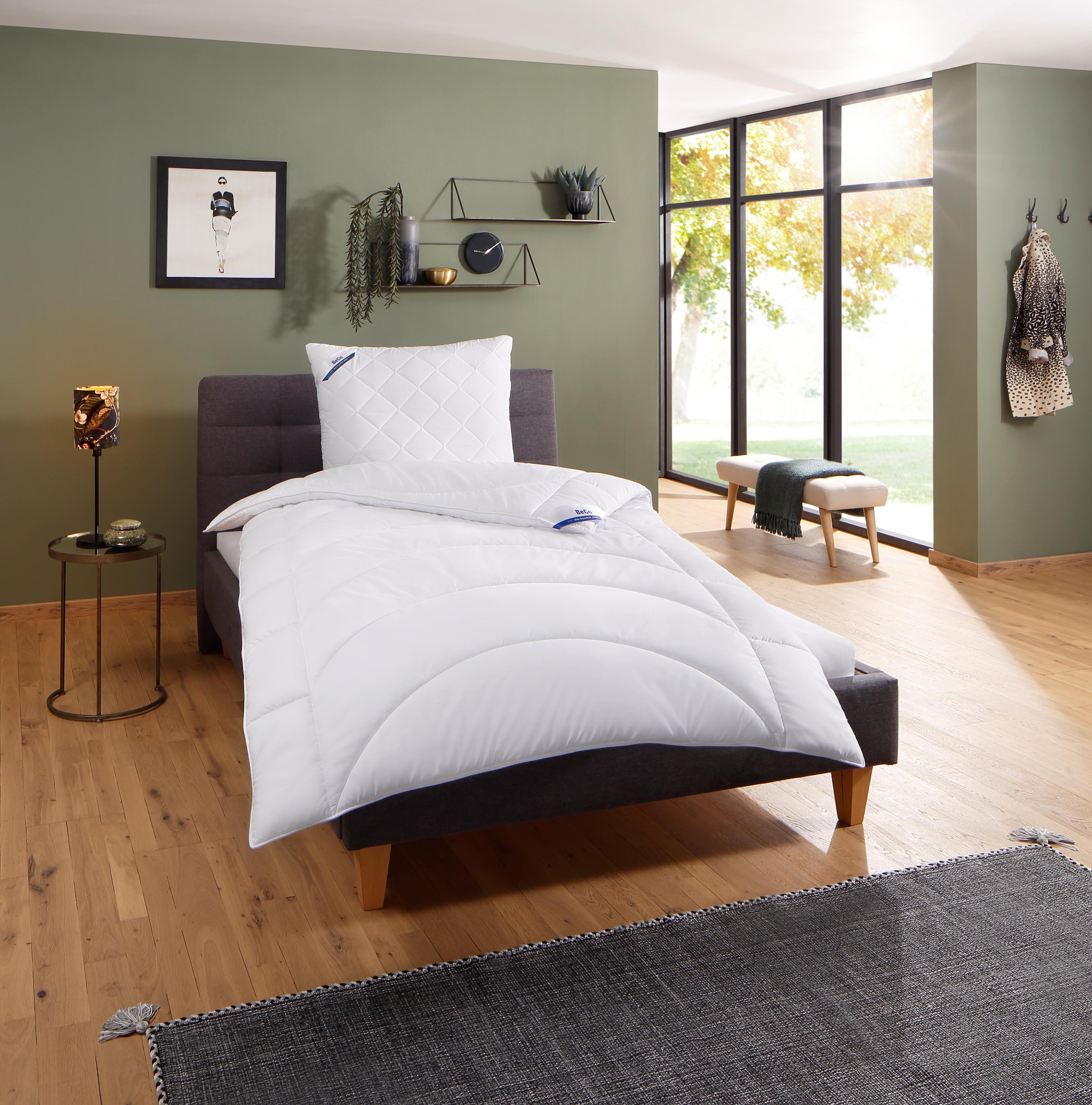 Beco Microfaserbettdecke + Microfaserkissen "Medibett, Bettdecke 135x200 cm günstig online kaufen