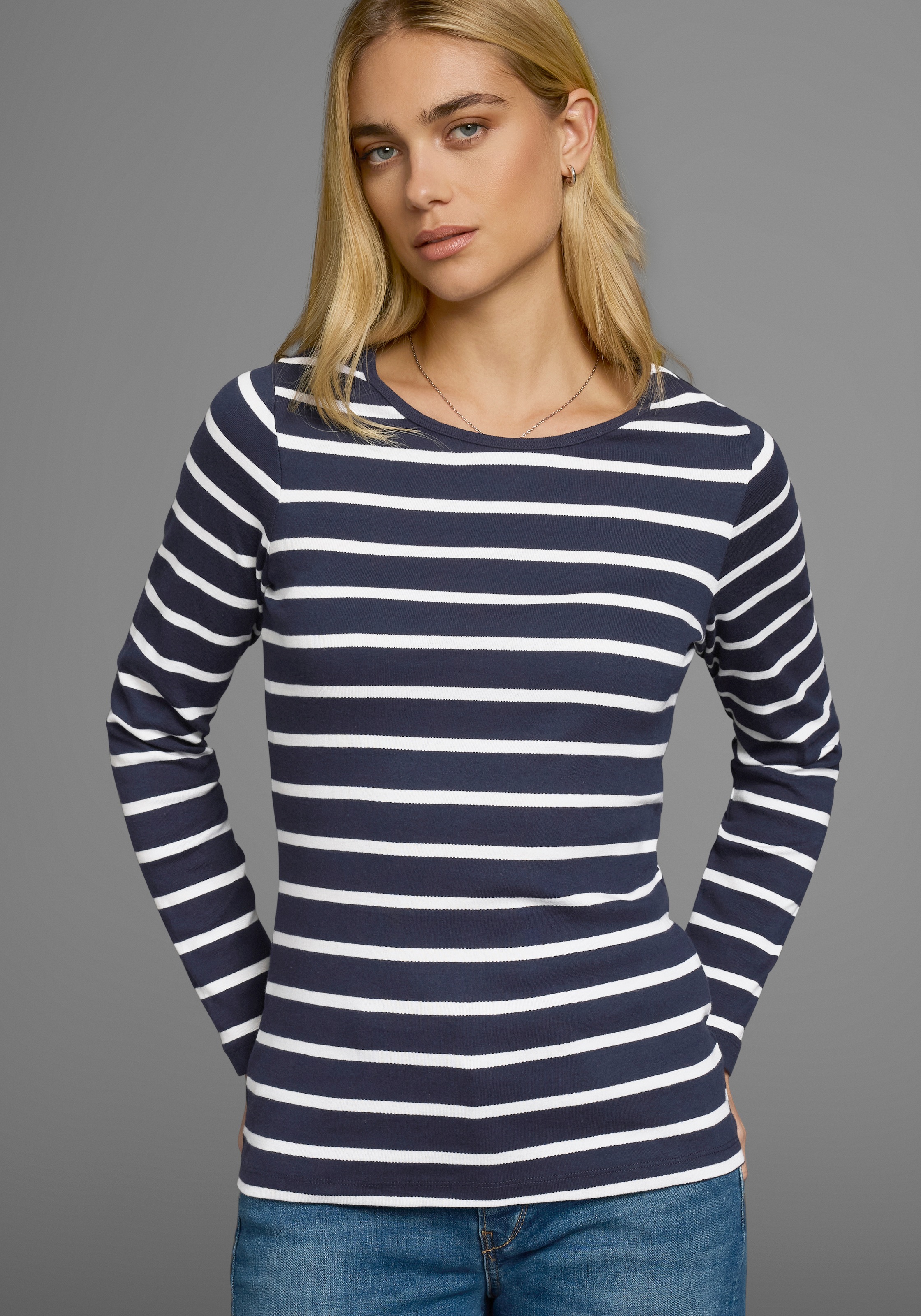 Flashlights Langarmshirt 2er-Pack, Langarm, sehr figurbetonter Schnitt, aus günstig online kaufen