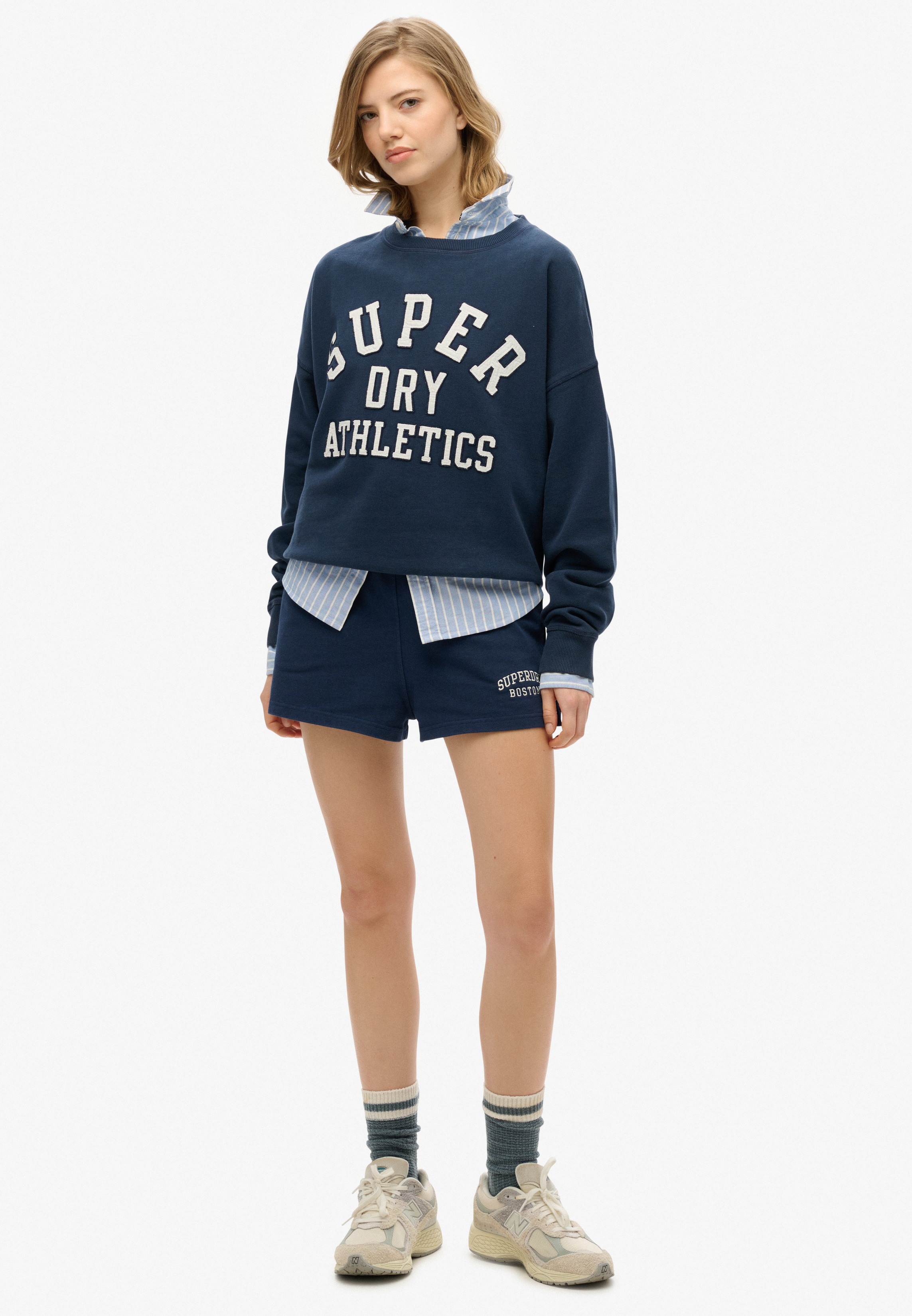 Thumbnail - Superdry Sweatshirt "Ath Ess Relaxed Applique Crew"