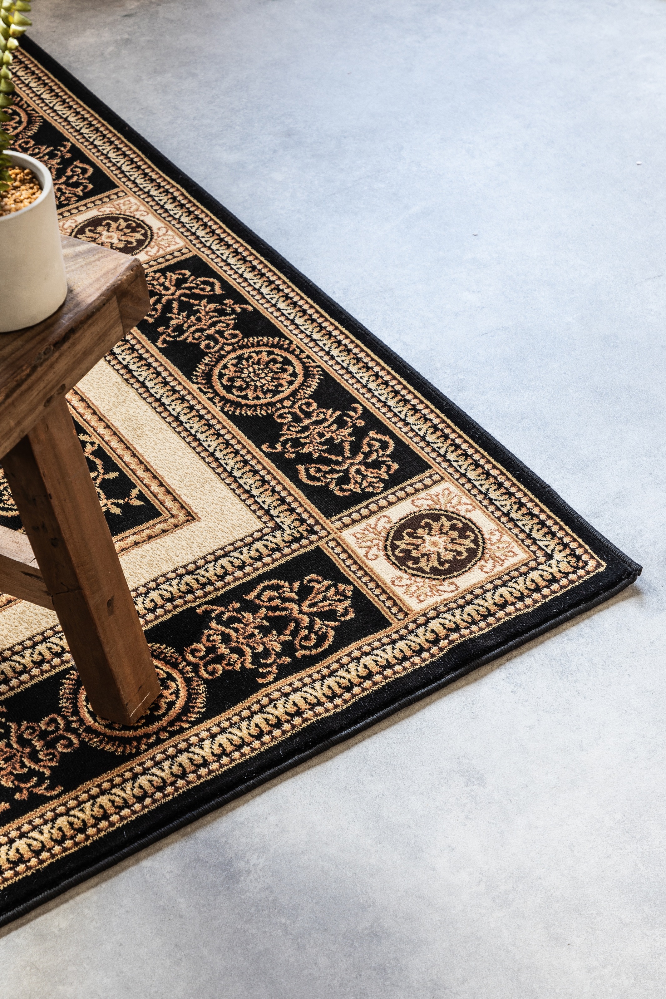 NORTHRUGS Teppich »Guzara«, rechteckig, 8 mm Höhe, Orient Optik, Läufer, strapazierfähig, pflegeleicht, robust