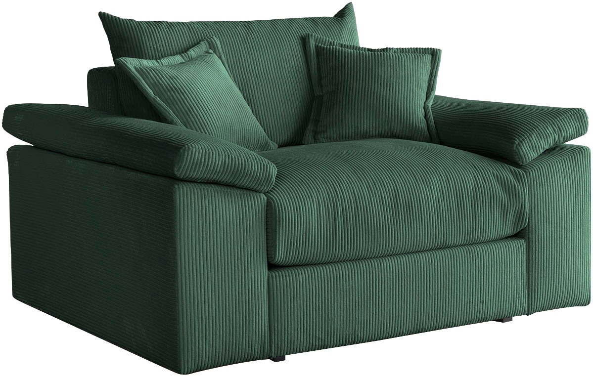 Home affaire XXL-Sessel "Soft&Cosy", Mega-Sessel, Cord oder Chenille-Strukt günstig online kaufen