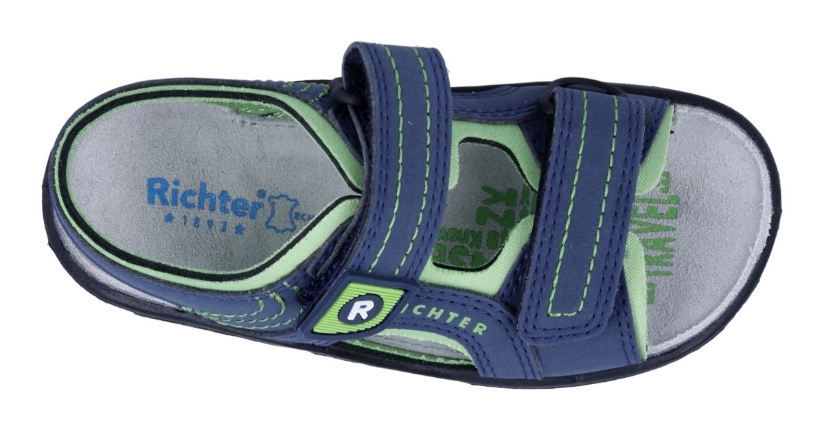 Richter Sandale »Adventure«  Sandale, Sommerschuh, Größenschablone zum Download, mit WMS