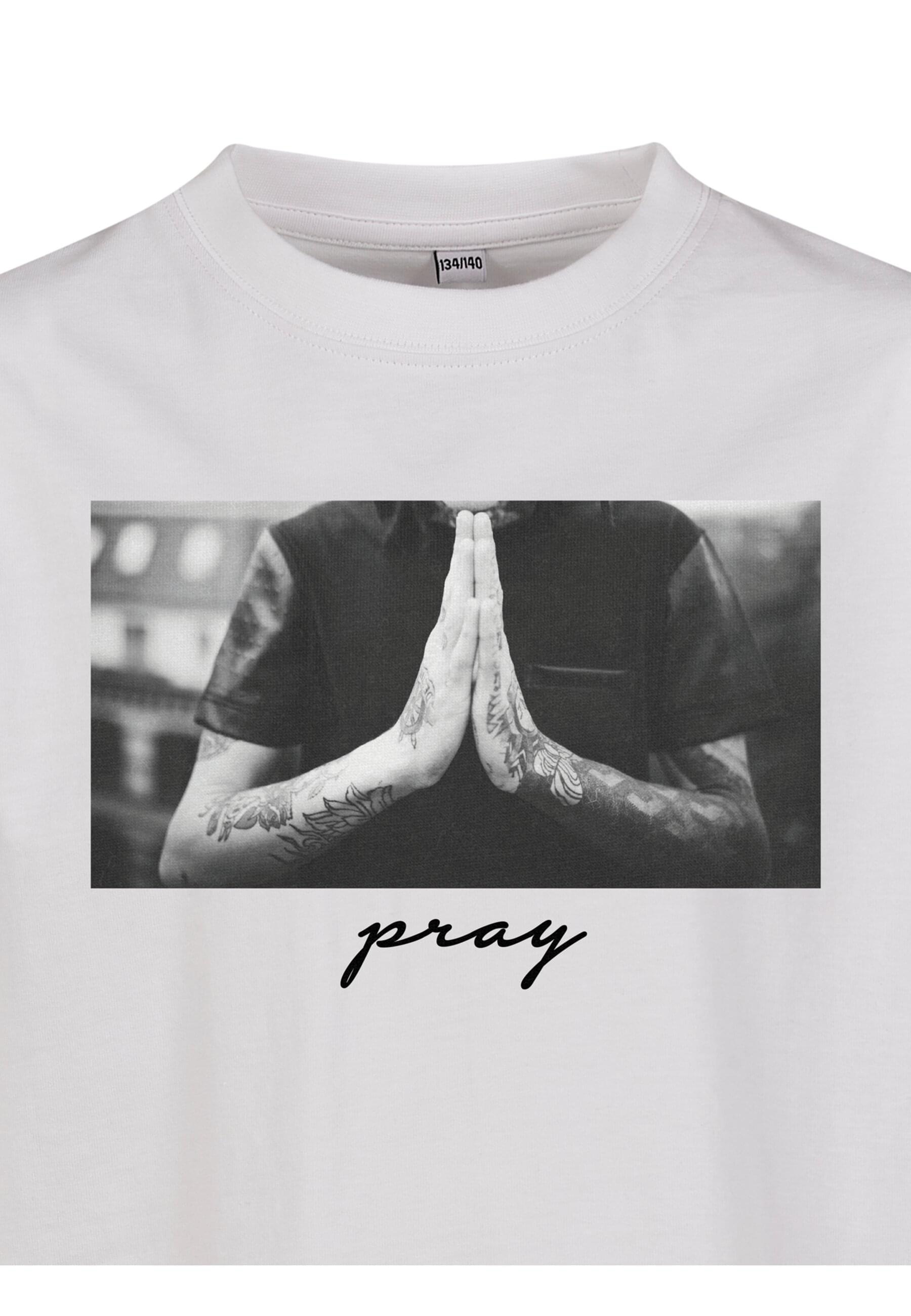 MisterTee Kurzarmshirt »MisterTee Herren Kids Pray Tee«, (1 tlg.)