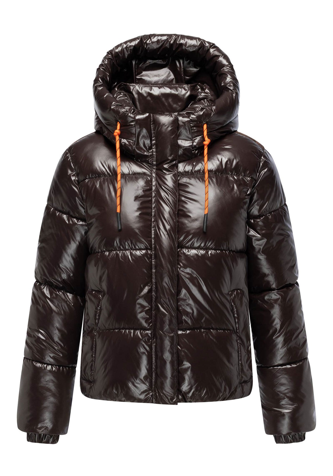 Marikoo Winterjacke »Skyraa«, Leicht glänzendes Obermaterial mit moderner Steppung