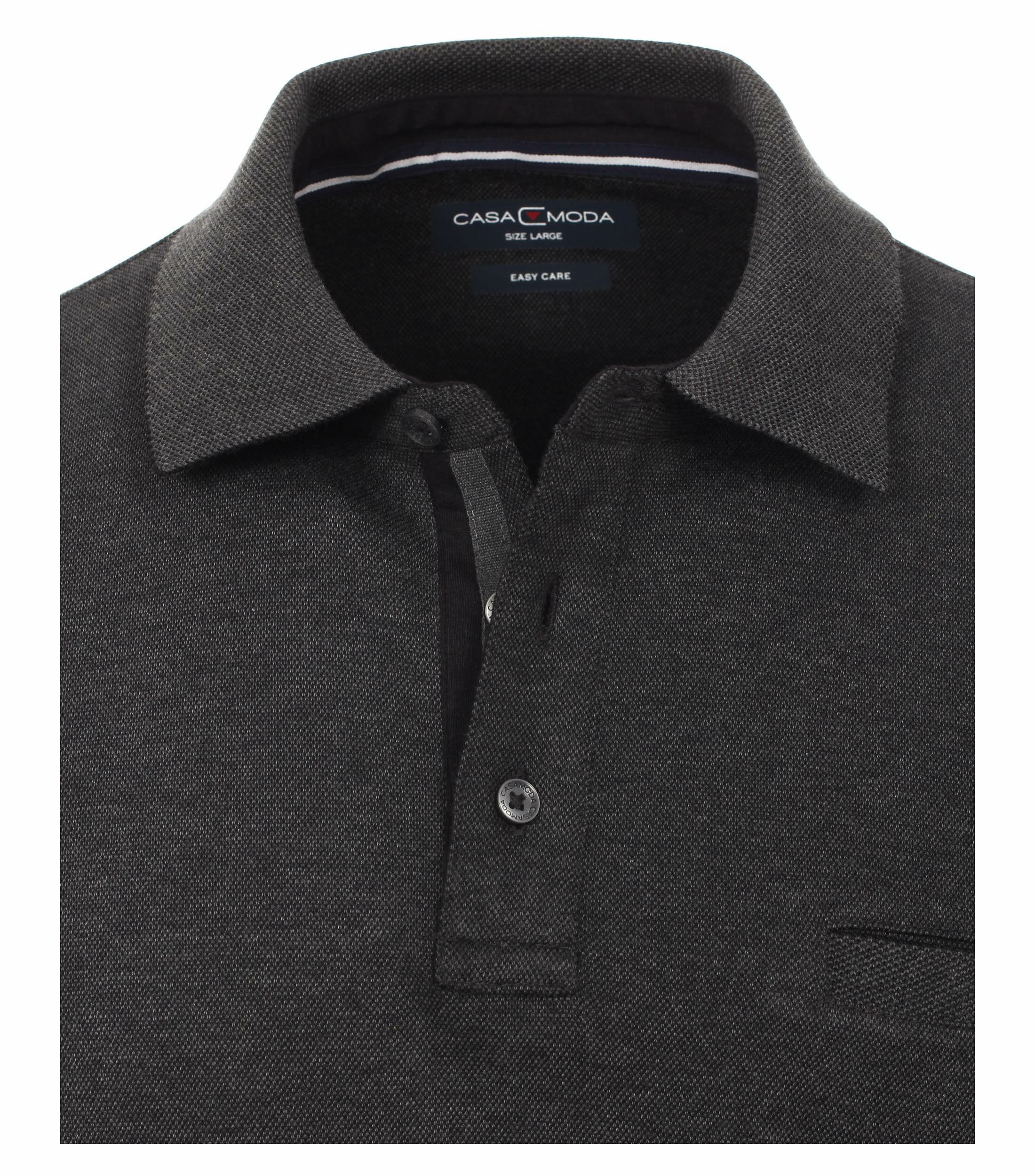 CASAMODA Langarm-Poloshirt »CASAMODA Polo-Shirt Langarm gestreift«