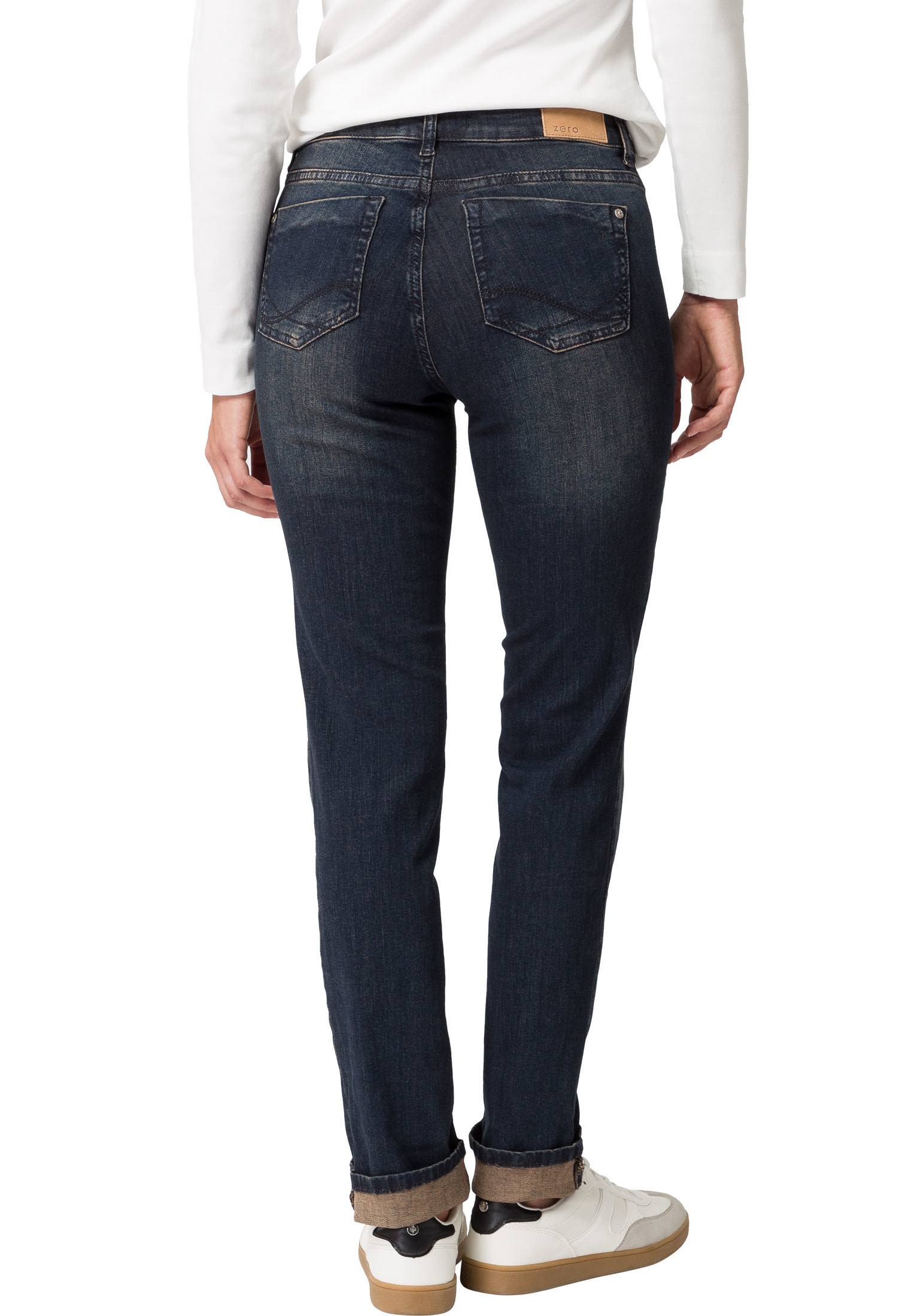 Zero Slim-fit-Jeans »zero Jeans Straight Leg Style ORLANDO 32 Inch«