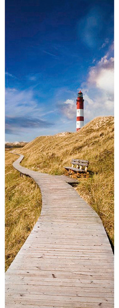 Fototapete »Breeze«, Fototapete Strand Dünen Meer Tapete Natur Panel 1,00m x 2,80m