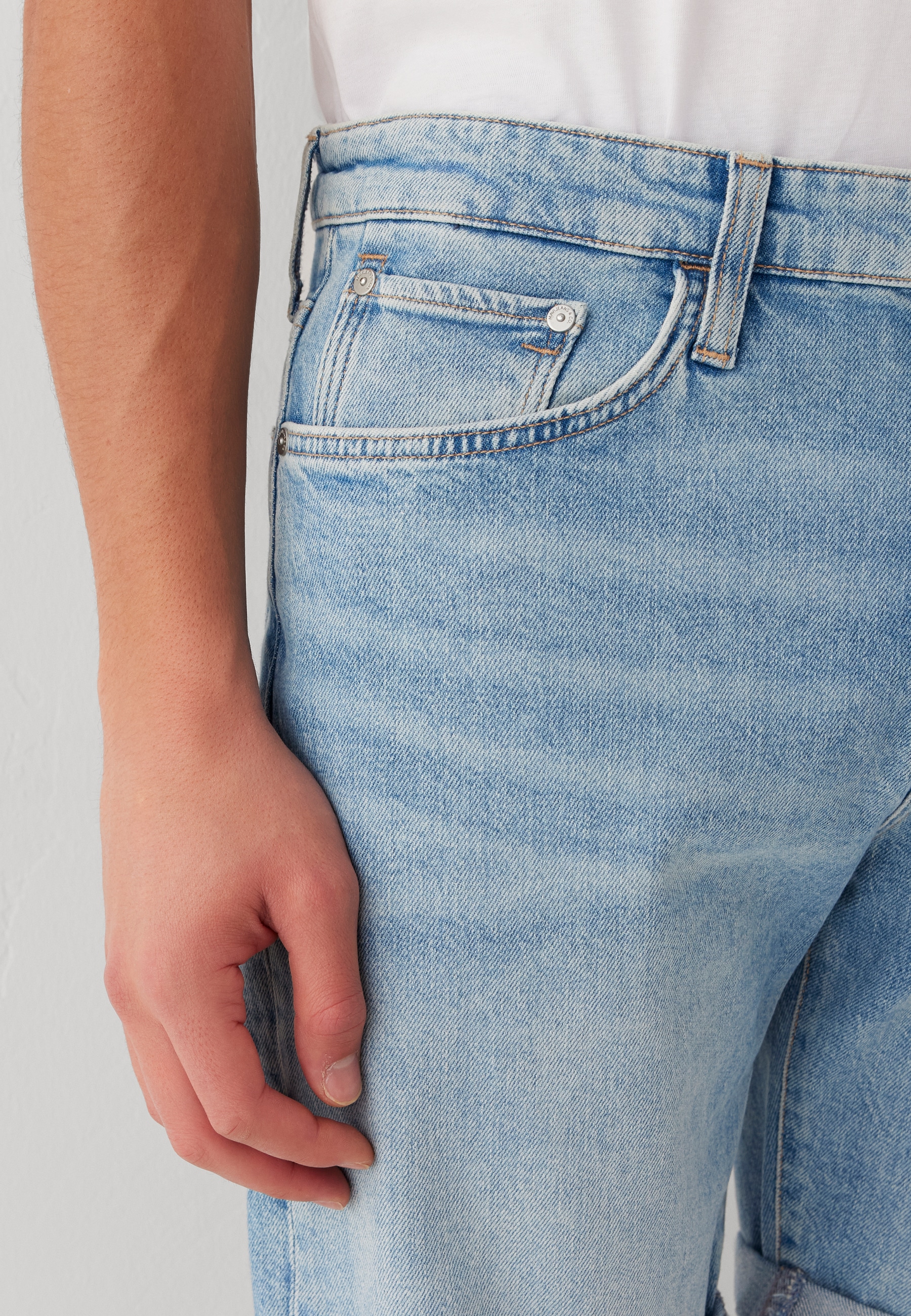 Mavi Straight-Jeans »BRIAN« Slim Fit Denim Shorts
