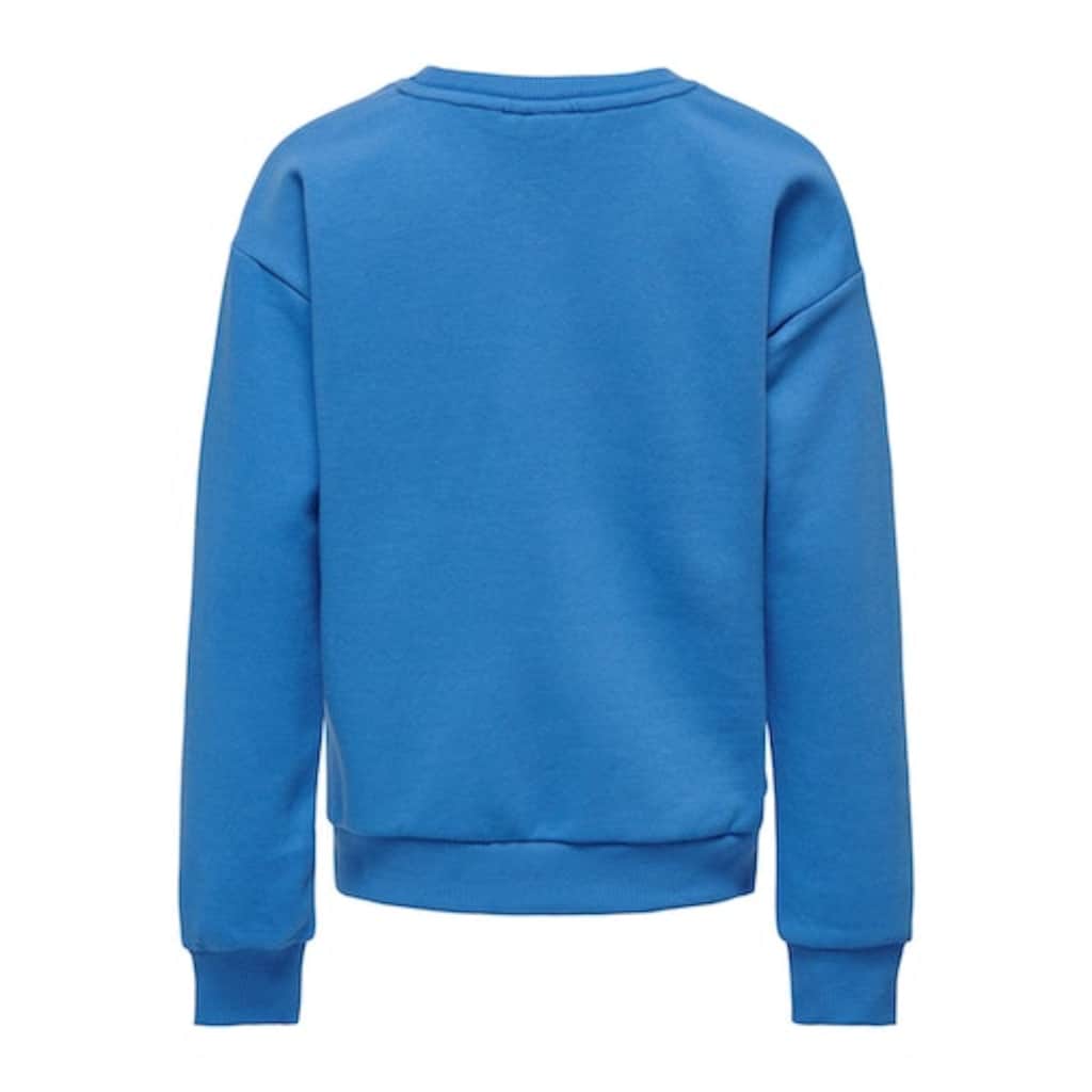KIDS ONLY Sweatshirt »KOGZIGGY L/S MARSEILLE O-NECK BOX SWT«