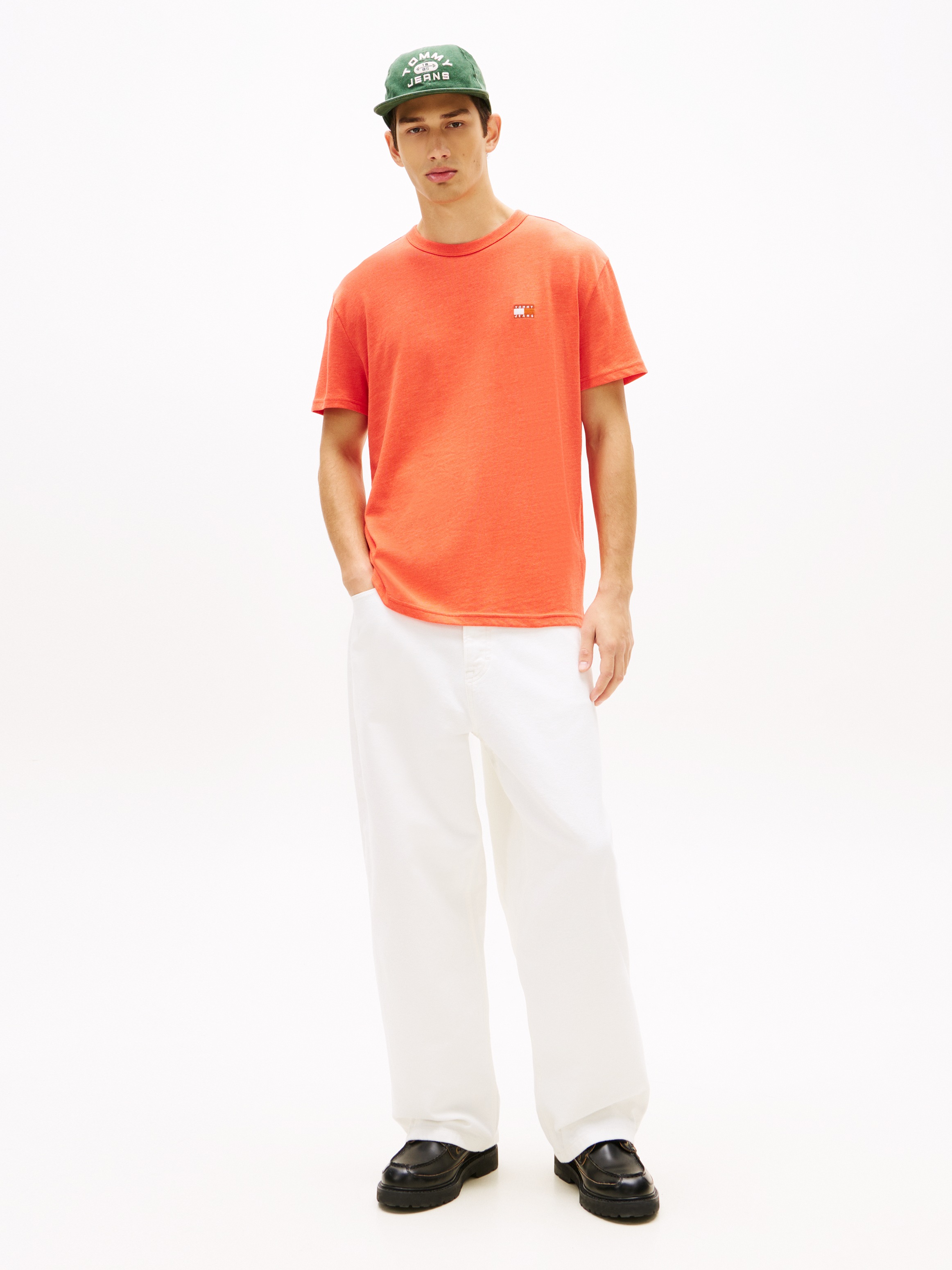 Tommy Jeans TJM REG BADGE T-Shirt Horizon Htr S 2