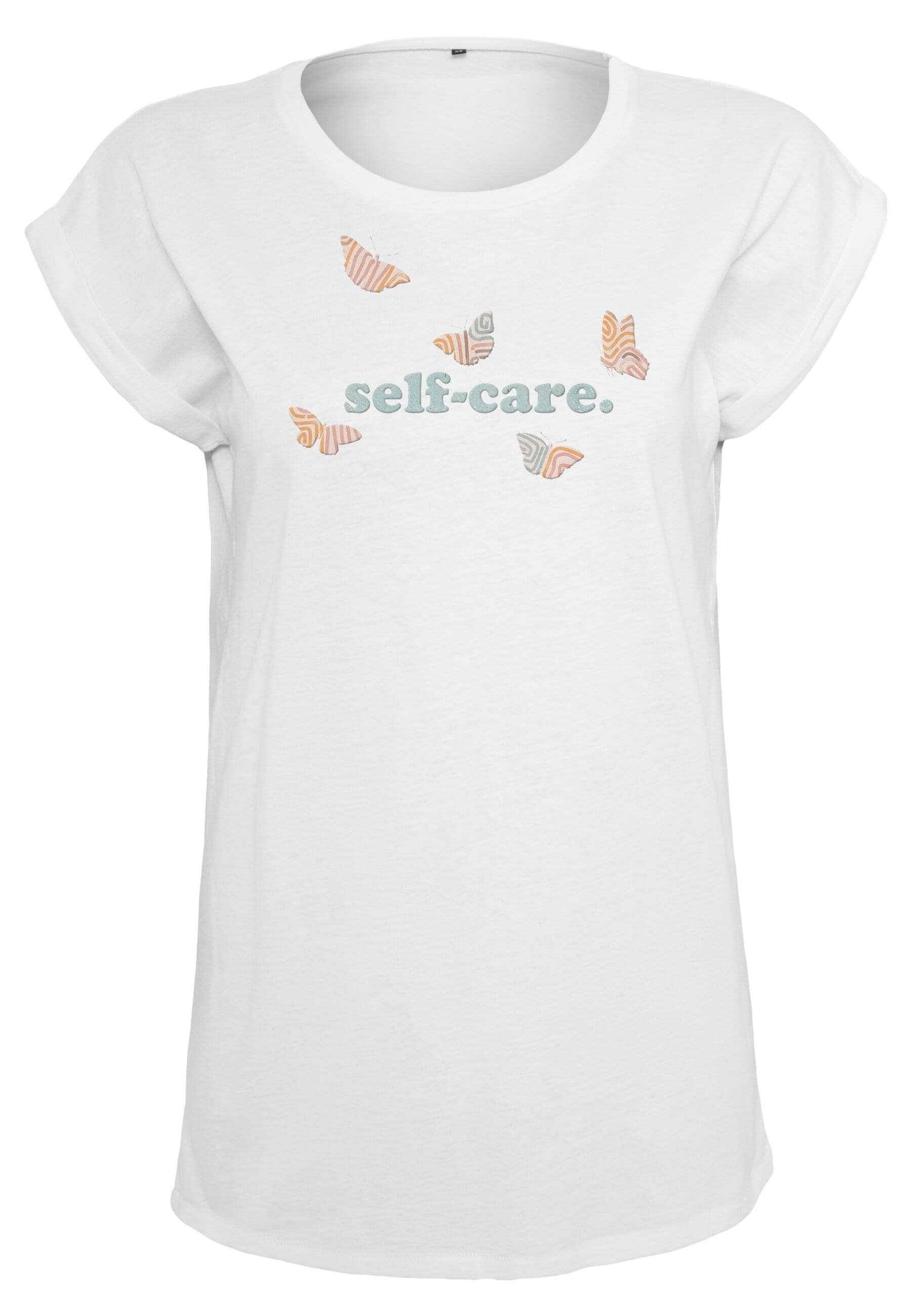 MisterTee T-Shirt "MisterTee Damen Ladies Self-Care Tee" 1 Stk. tlg. günstig online kaufen
