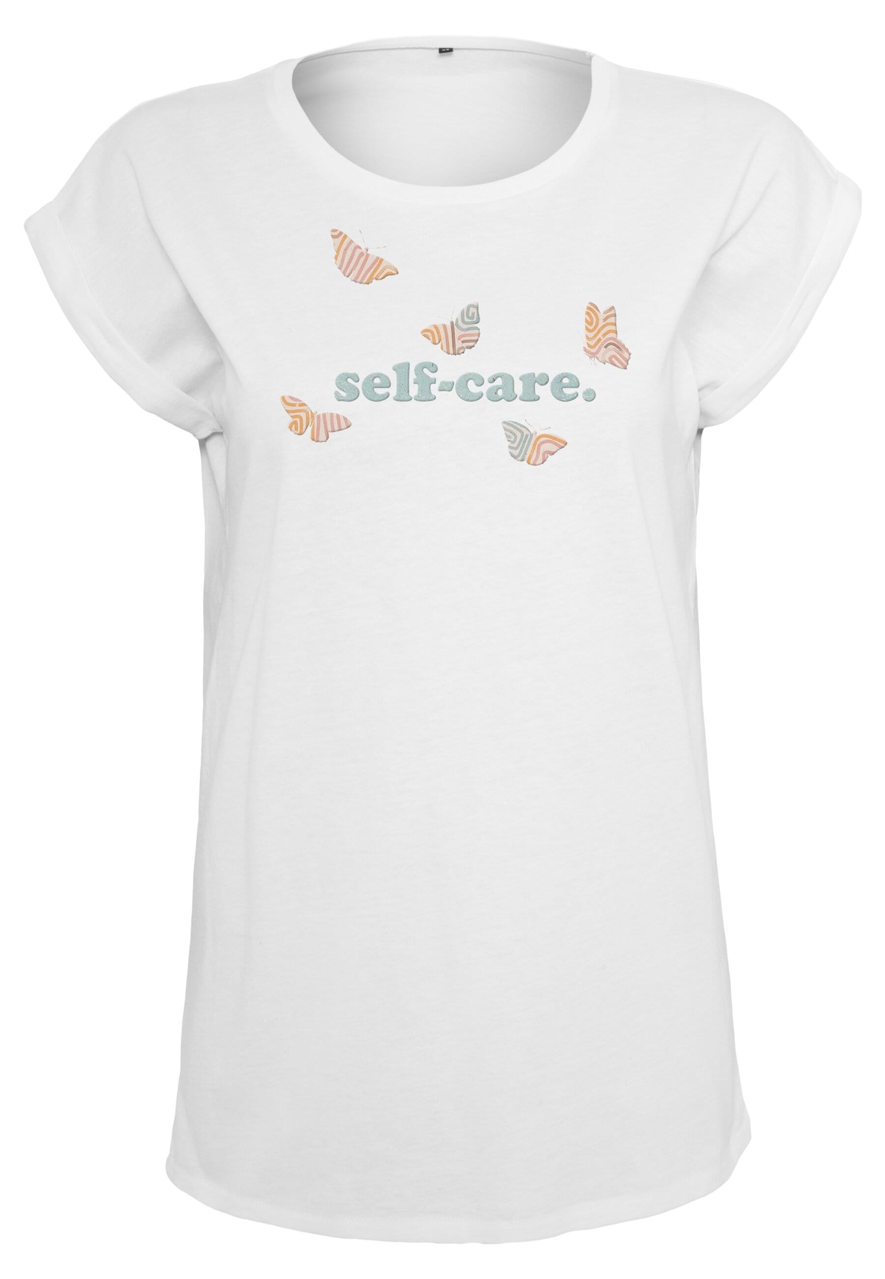 MisterTee T-Shirt "MisterTee Damen Ladies Self-Care Tee"