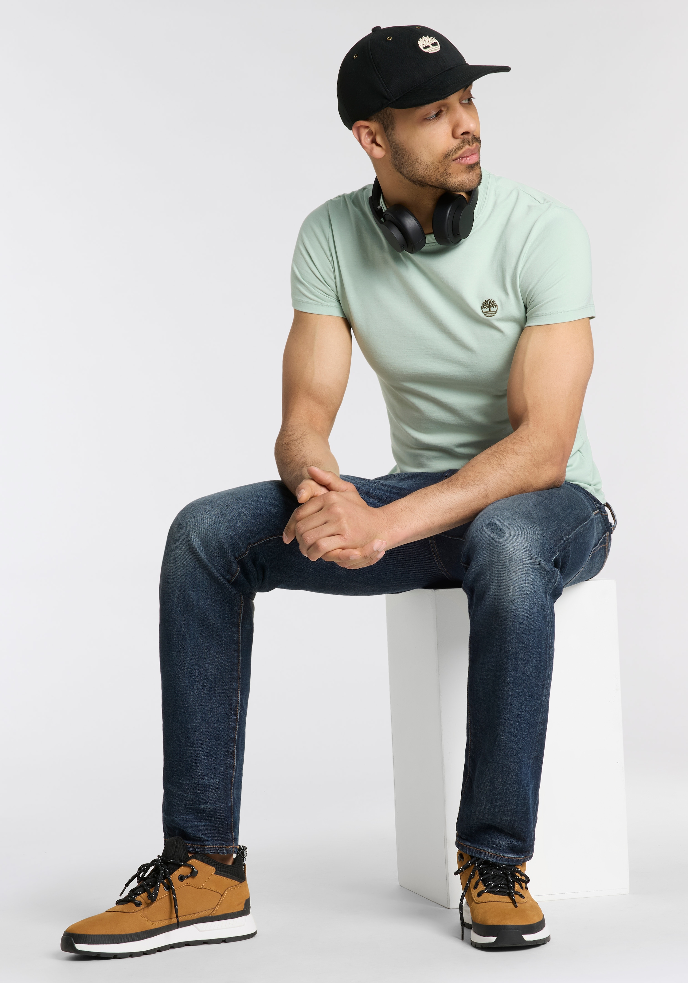 Timberland T-Shirt »DUNSTAN RIVER Short Sleeve Tee«, (1 tlg.)