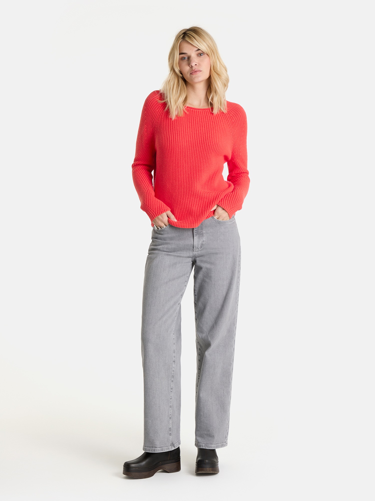 Thumbnail - Lieblingsstück Strickpullover "BinjaL" aus 100% Baumwolle