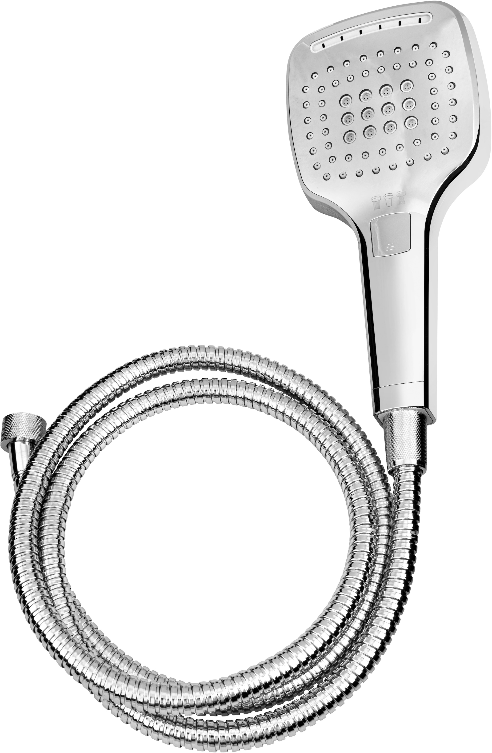 CORNAT Duschbrause "Dida Brauseset chrom" 1 tlg.