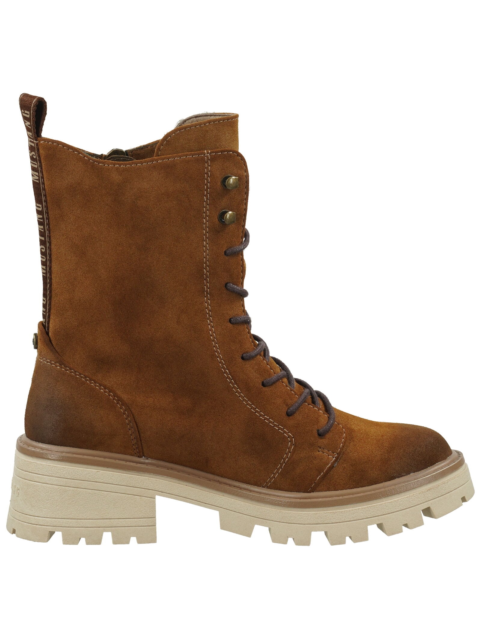 Mustang Shoes Schnürstiefelette »Mustang Shoes Stiefelette Lederimitat«