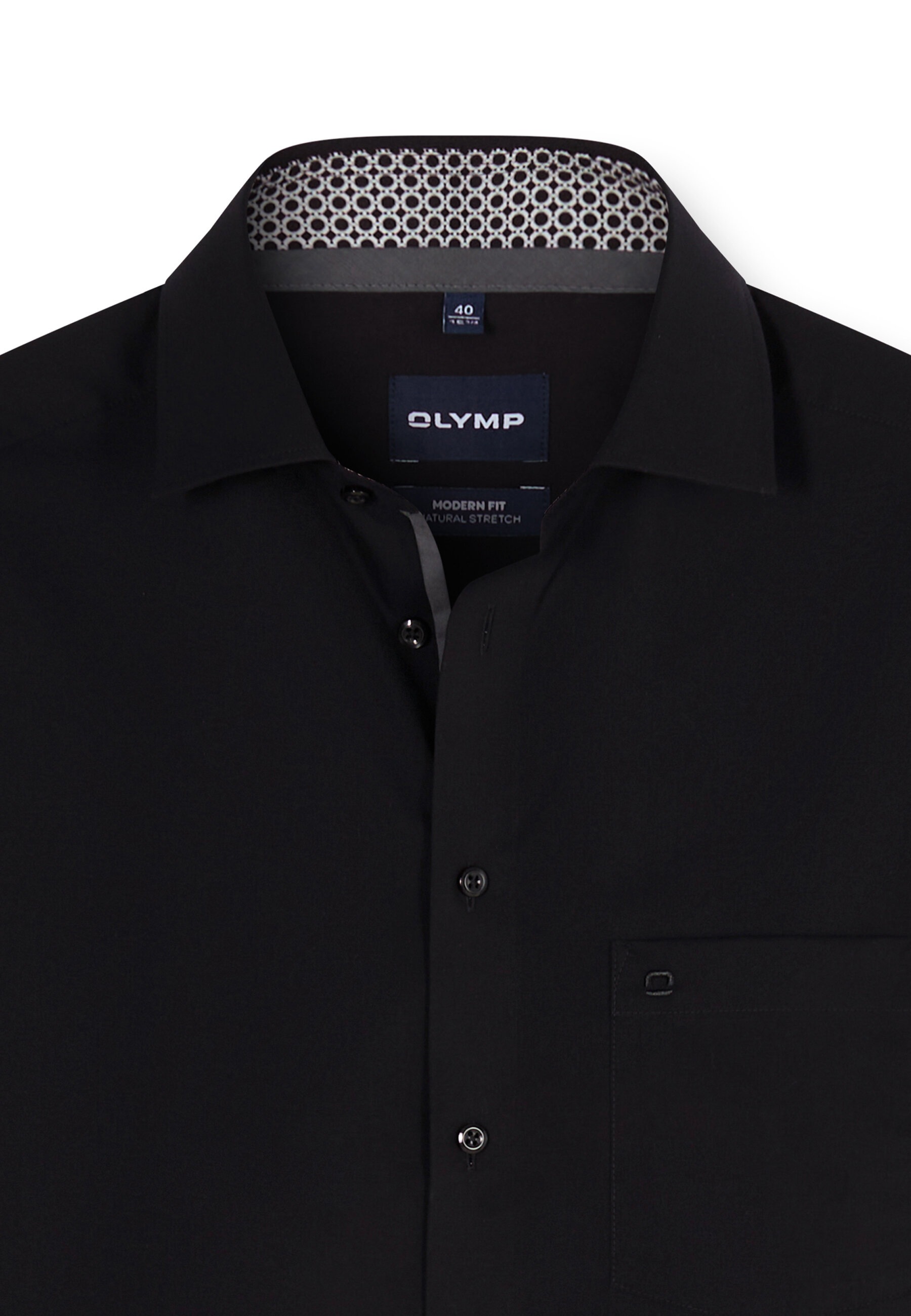 OLYMP Businesshemd »OLYMP Luxor, Modern Fit, New Kent mit extra langem Arm«