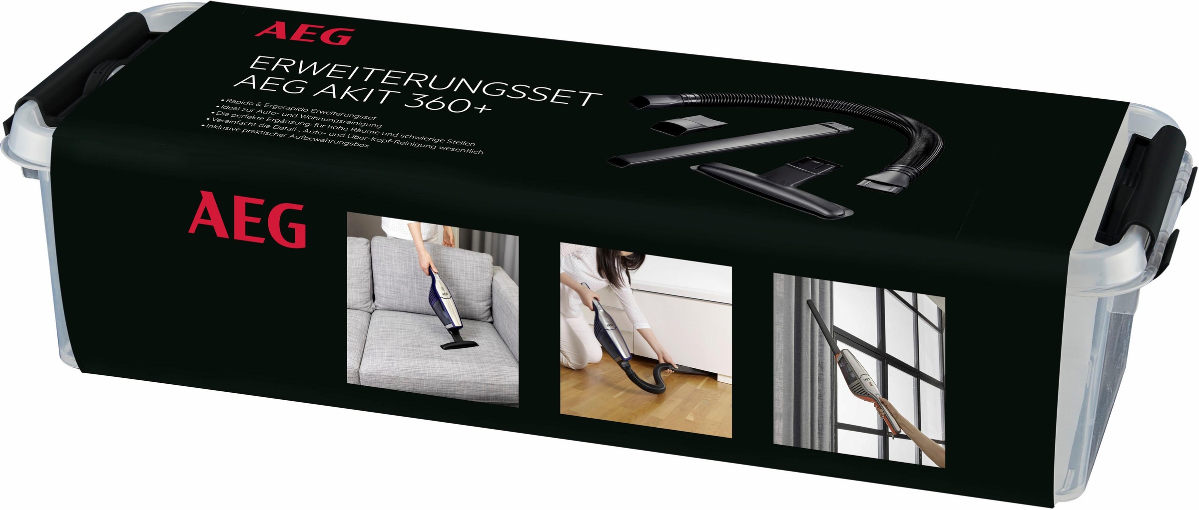 AEG Staubsaugerdüsen-Set "AKIT360+" Detail-, Auto- und Über-Kopf-Reinigung günstig online kaufen