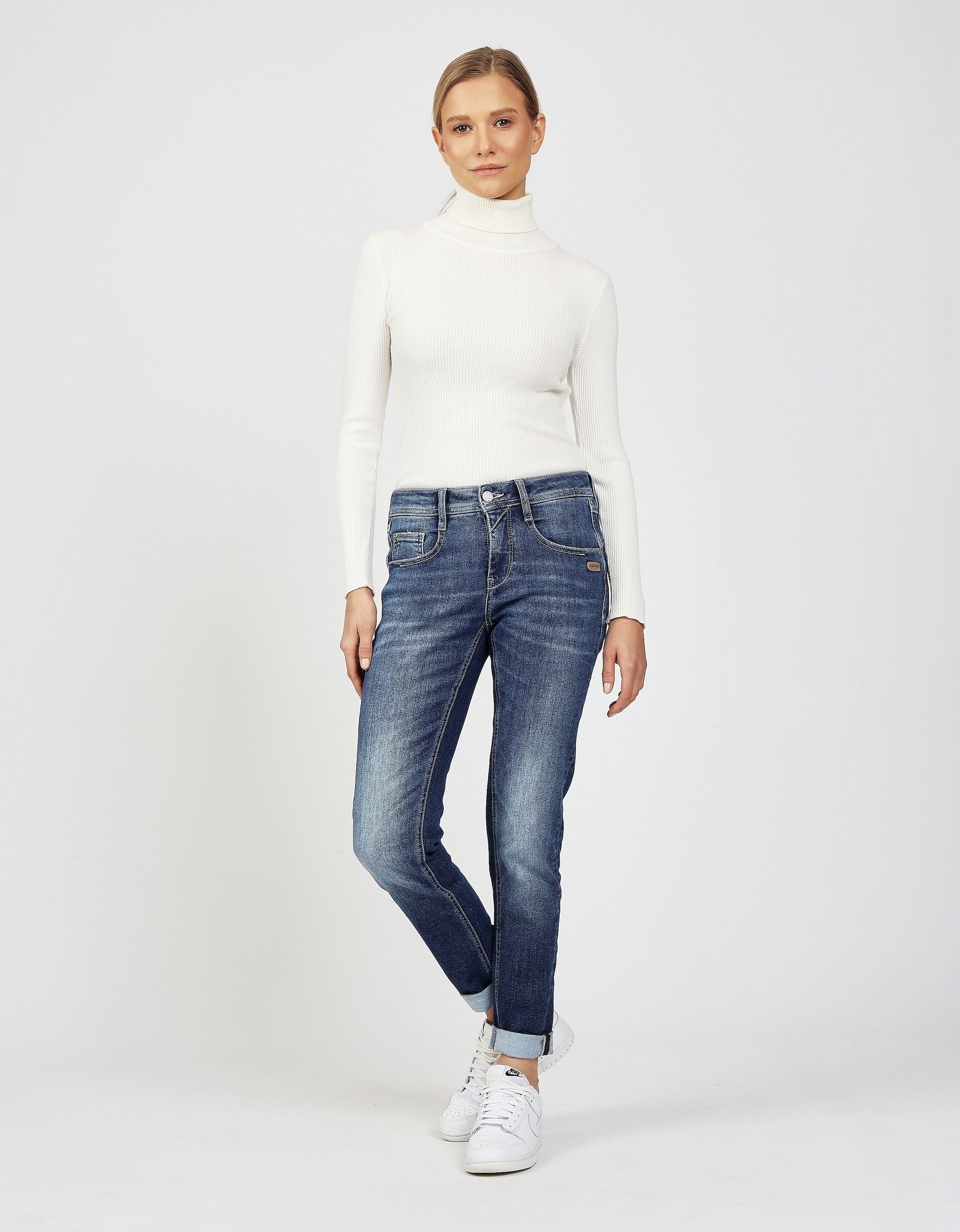 GANG Relax-fit-Jeans "94AMELIE", aus Sweat Denim günstig online kaufen